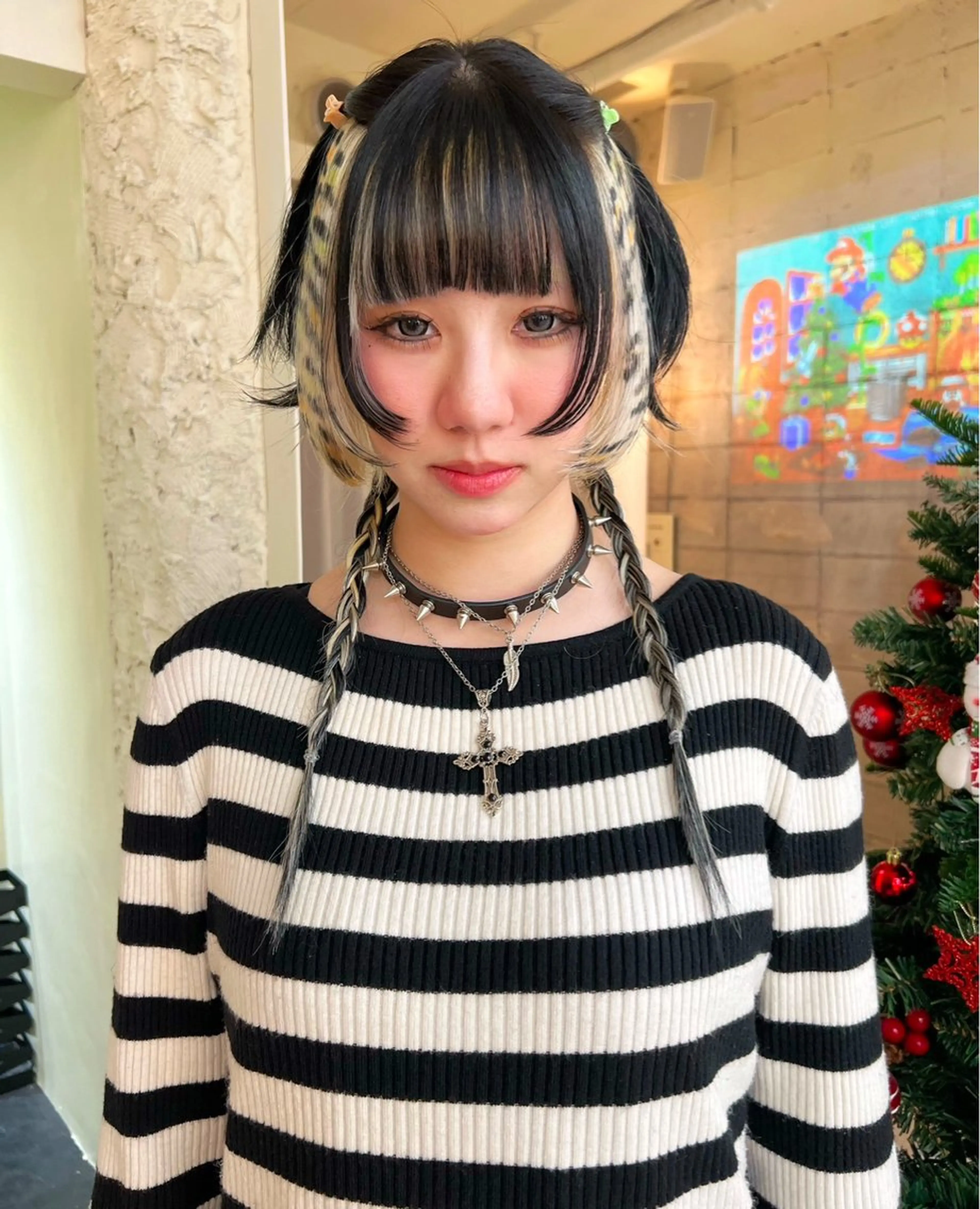 ロング カラー カット ヘアカラー haco＋所属・圧倒的デザイン力 店長🎨RENAのヘアスタイル