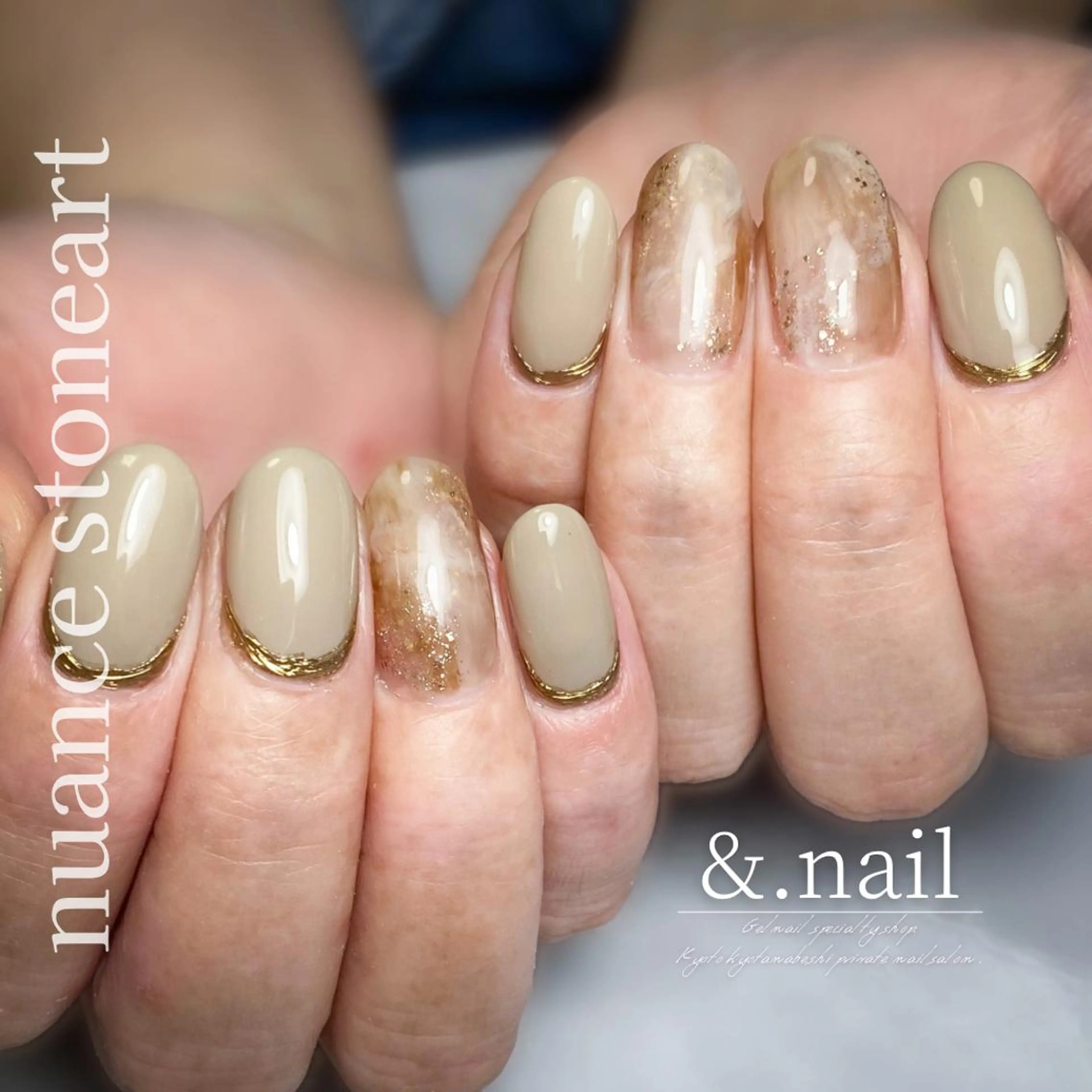 ネイル ニュアンスネイル ハンドネイル &.nail/ ニュアンス/持込み可のネイルデザイン