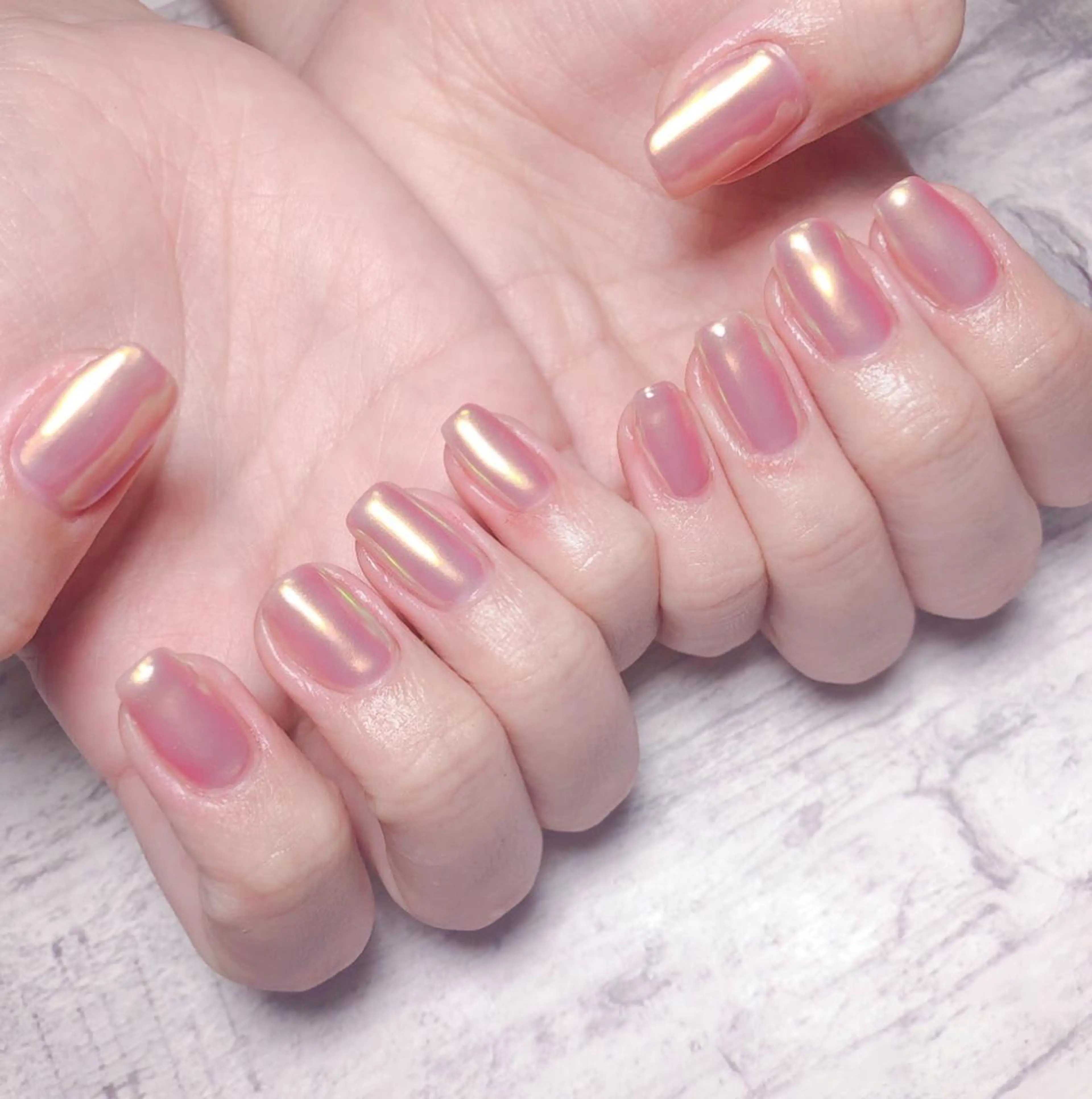 ネイル ミラーネイル 個室ネイルサロンDolly  Girl〜ドーリーガール〜所属・DollyGirl KYOKOのネイルデザイン