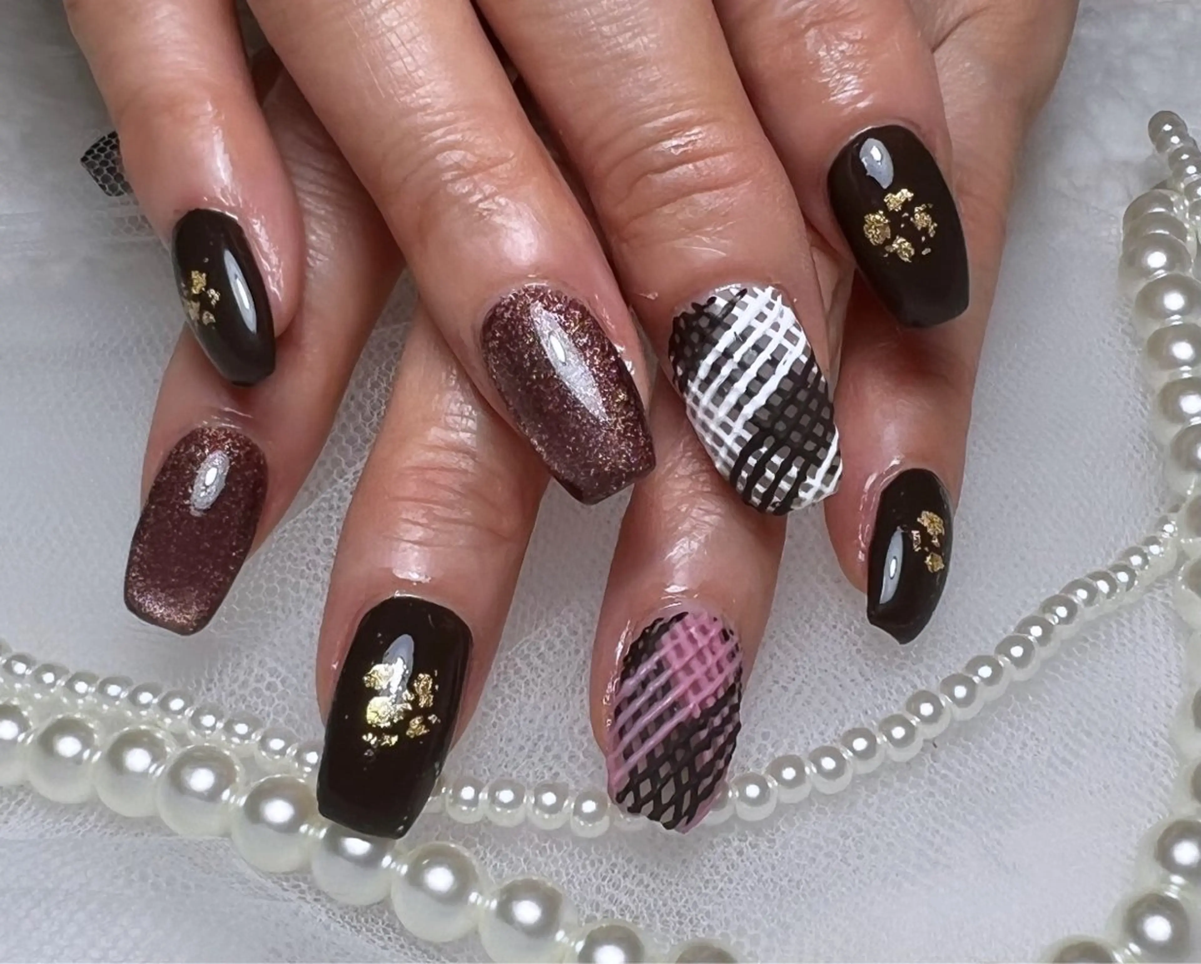 ネイル アートネイル マグネットネイル miiiiiking-nail所属・賀城 美幸のネイルデザイン