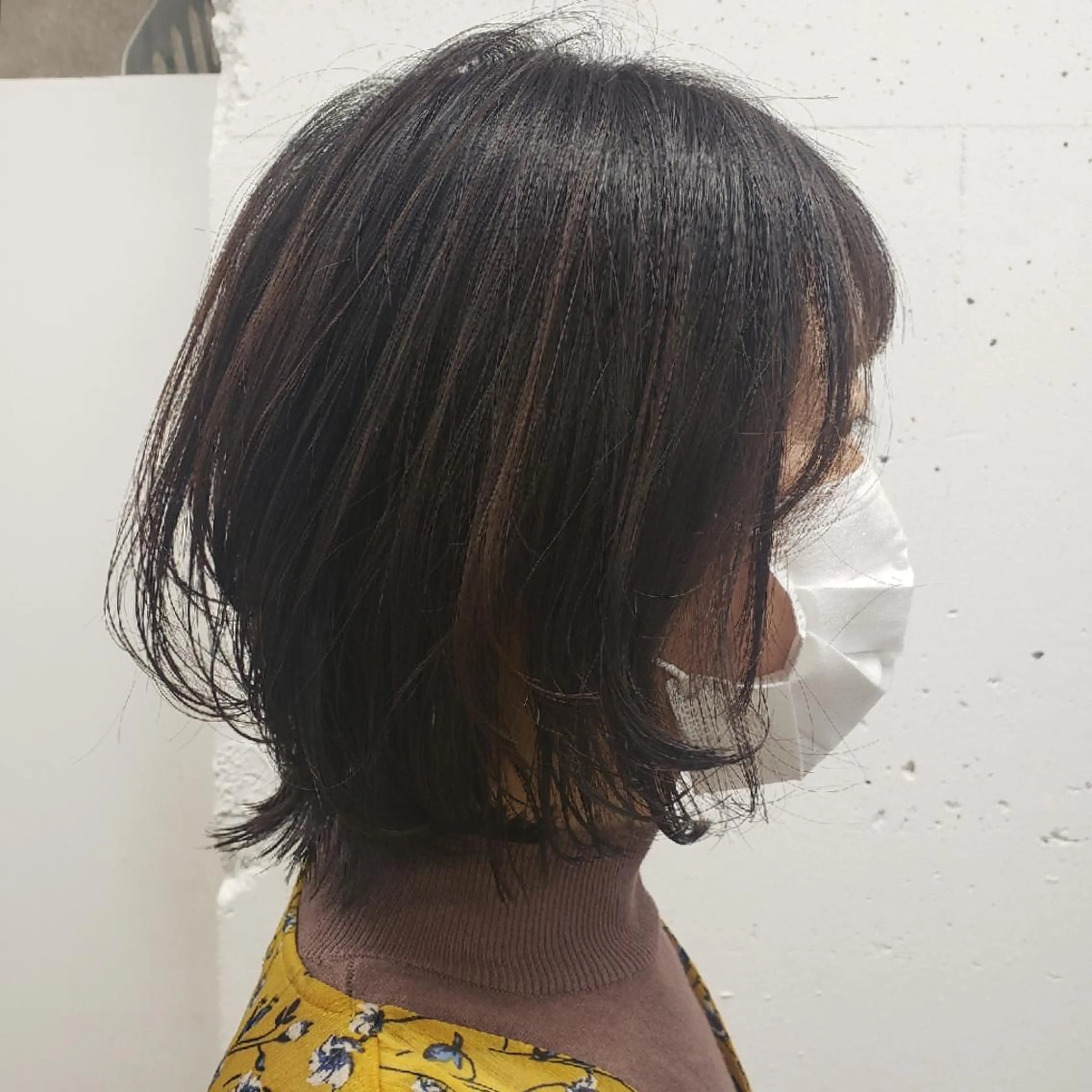 ショート カラー ボブ くびれヘア ウルフカット ウルフボブ ナチュラル・抜け感 永井　賢三のヘアスタイル