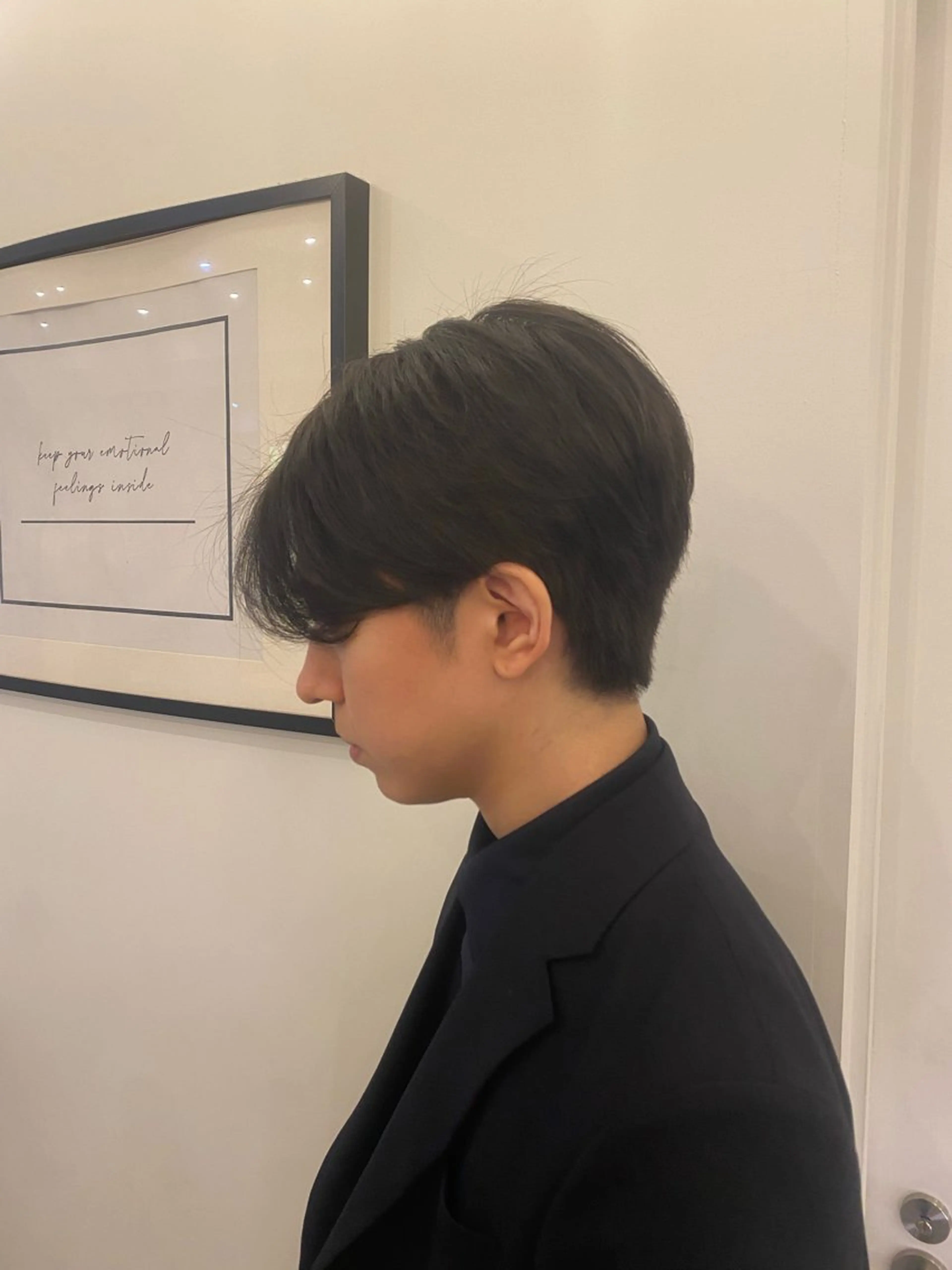 ヘアアレンジ メンズ 髪質改善＆トリートメント over hair所沢店所属・韓国風/レイヤー/ 𝑵𝒂𝒏𝒂🩶のヘアスタイル