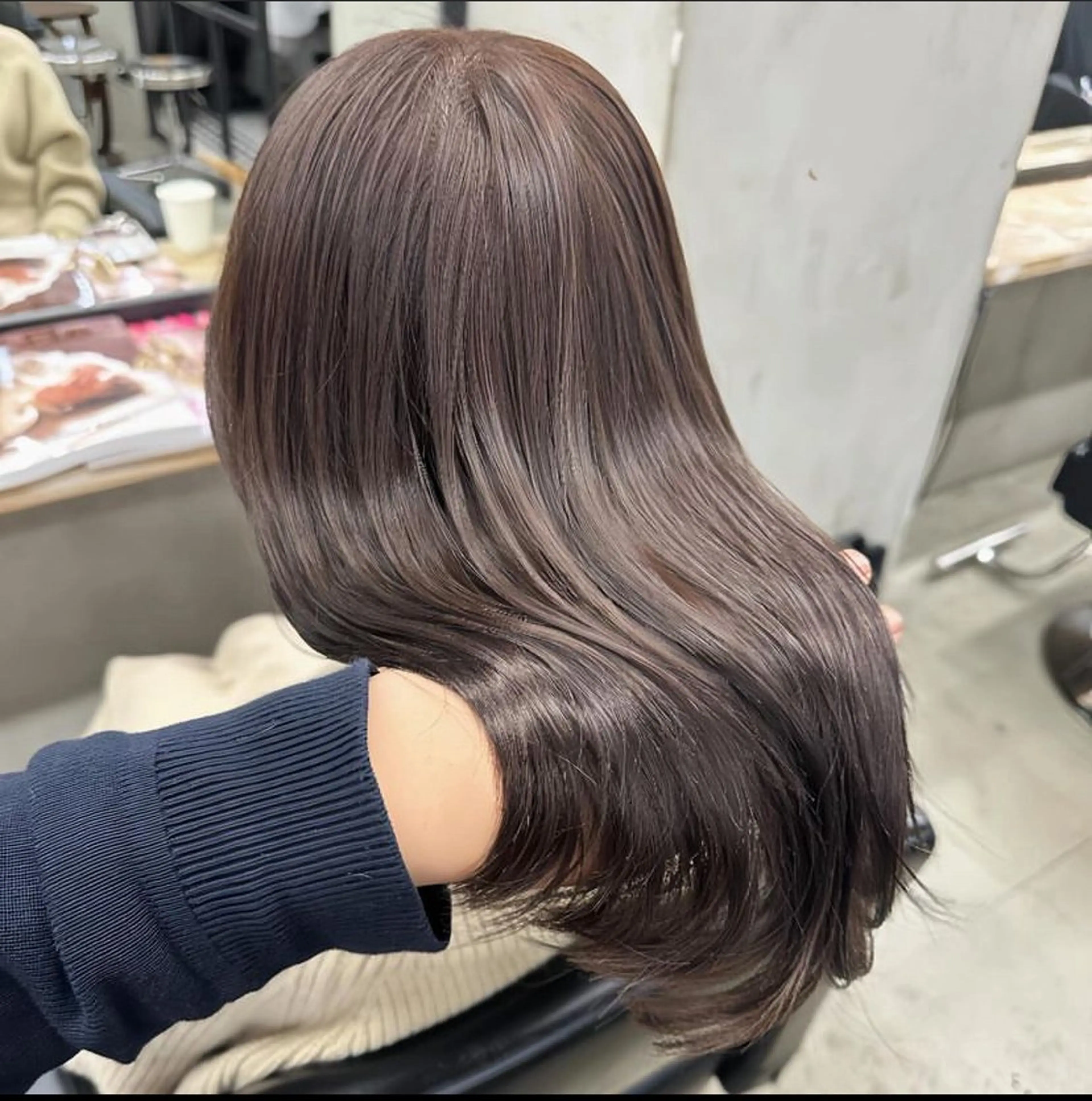 ミディアム トリートメント メンズカット/パーマ 艶カラーTAIGA︎のヘアスタイル