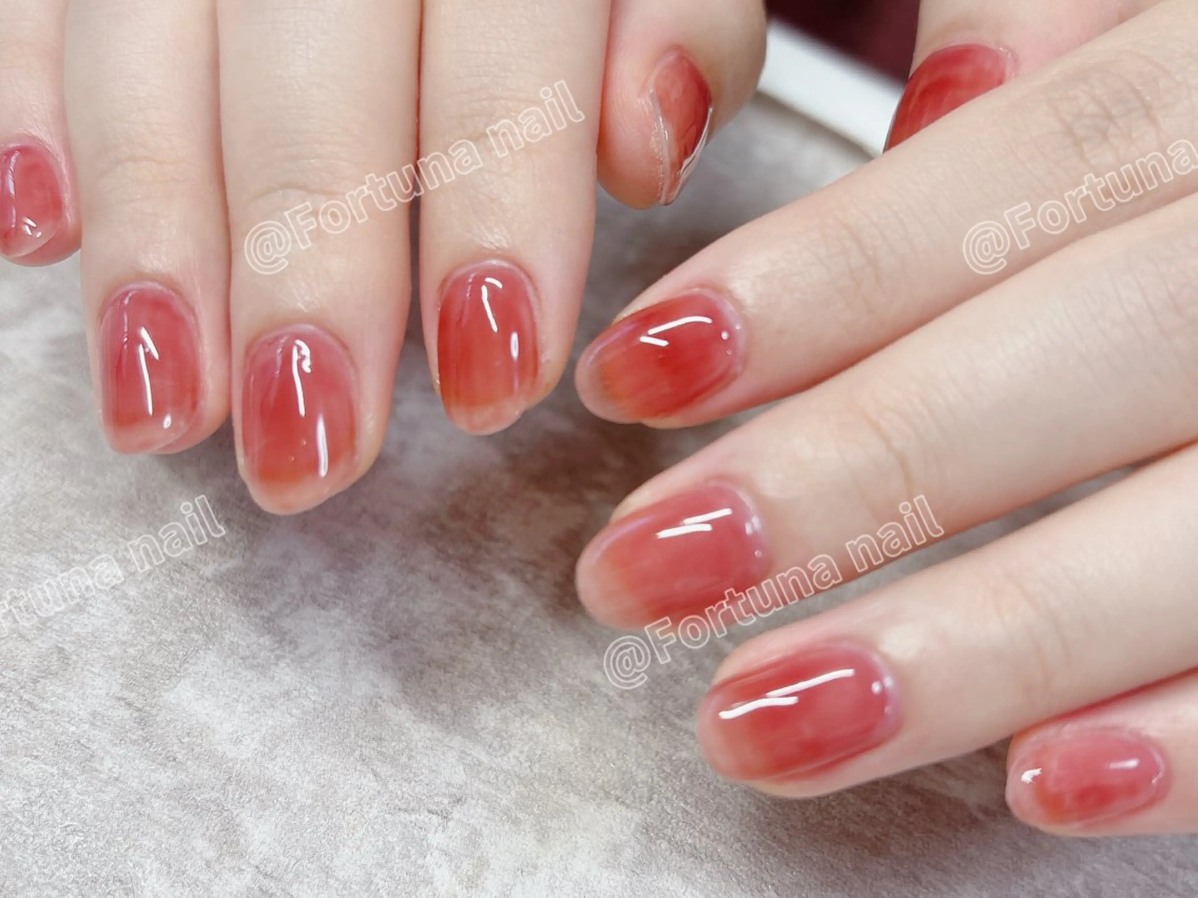 ネイル ハンドネイル Nail •Head スパFortunaのネイルデザイン