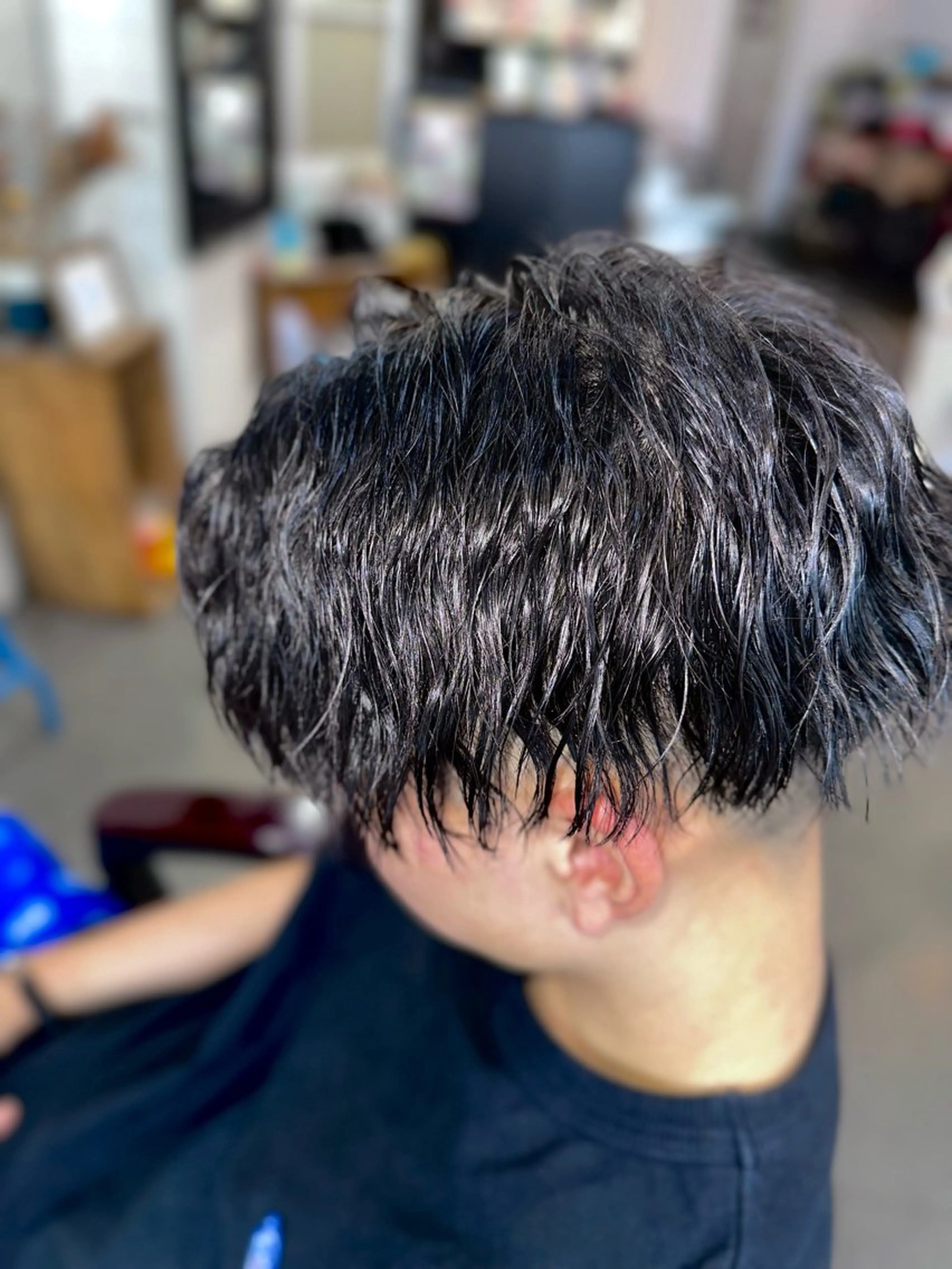 パーマ メンズ カット パーマ plants hair salon by GEORGE所属・元住吉プランツヘアー ☘️丸山☘️のヘアスタイル