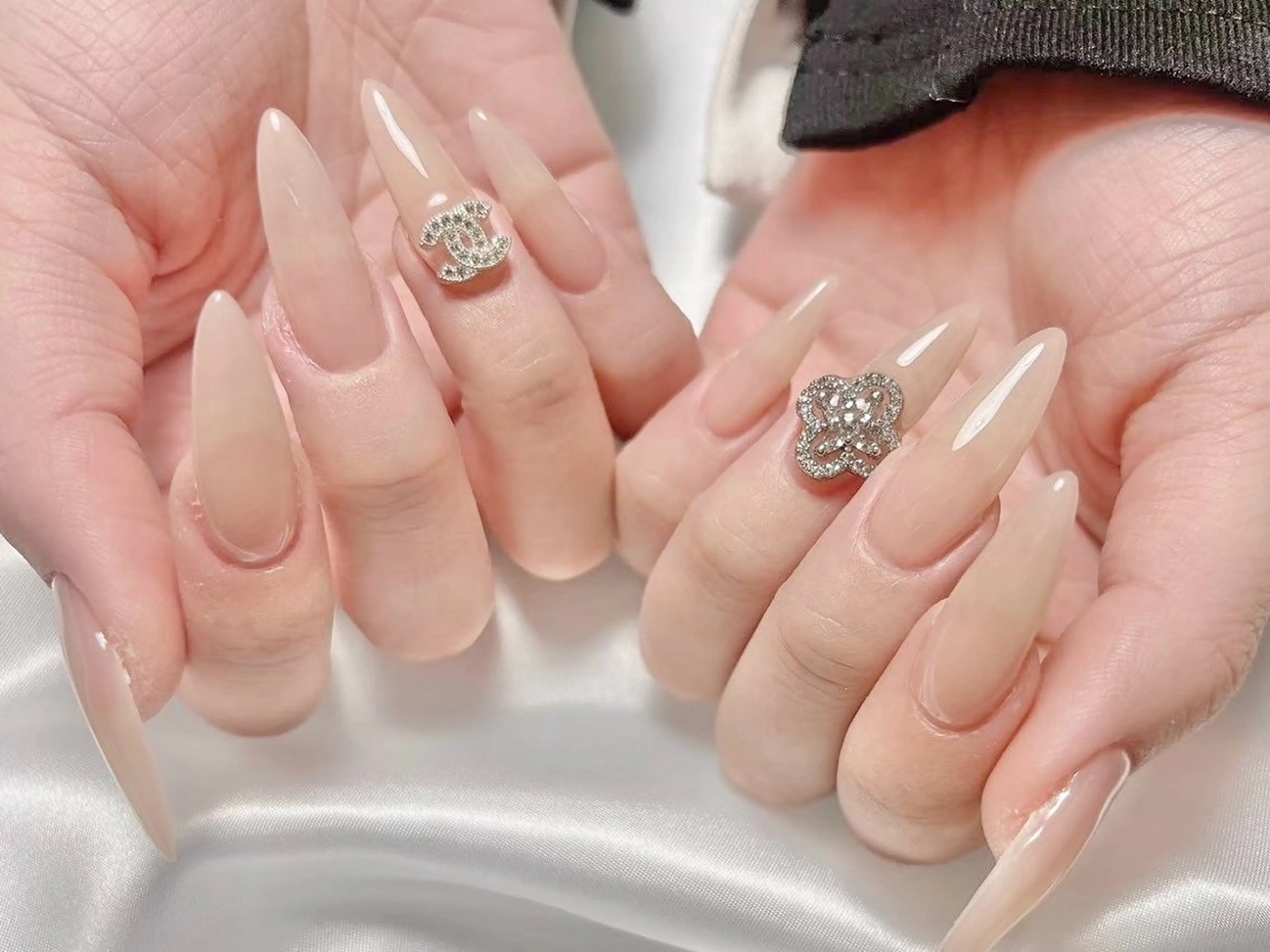 ⑅̥꒰ঌ 新規の方オフ込໒꒱⑅̥スカルプ10本ワンカラー&2本シンプルアートの写真