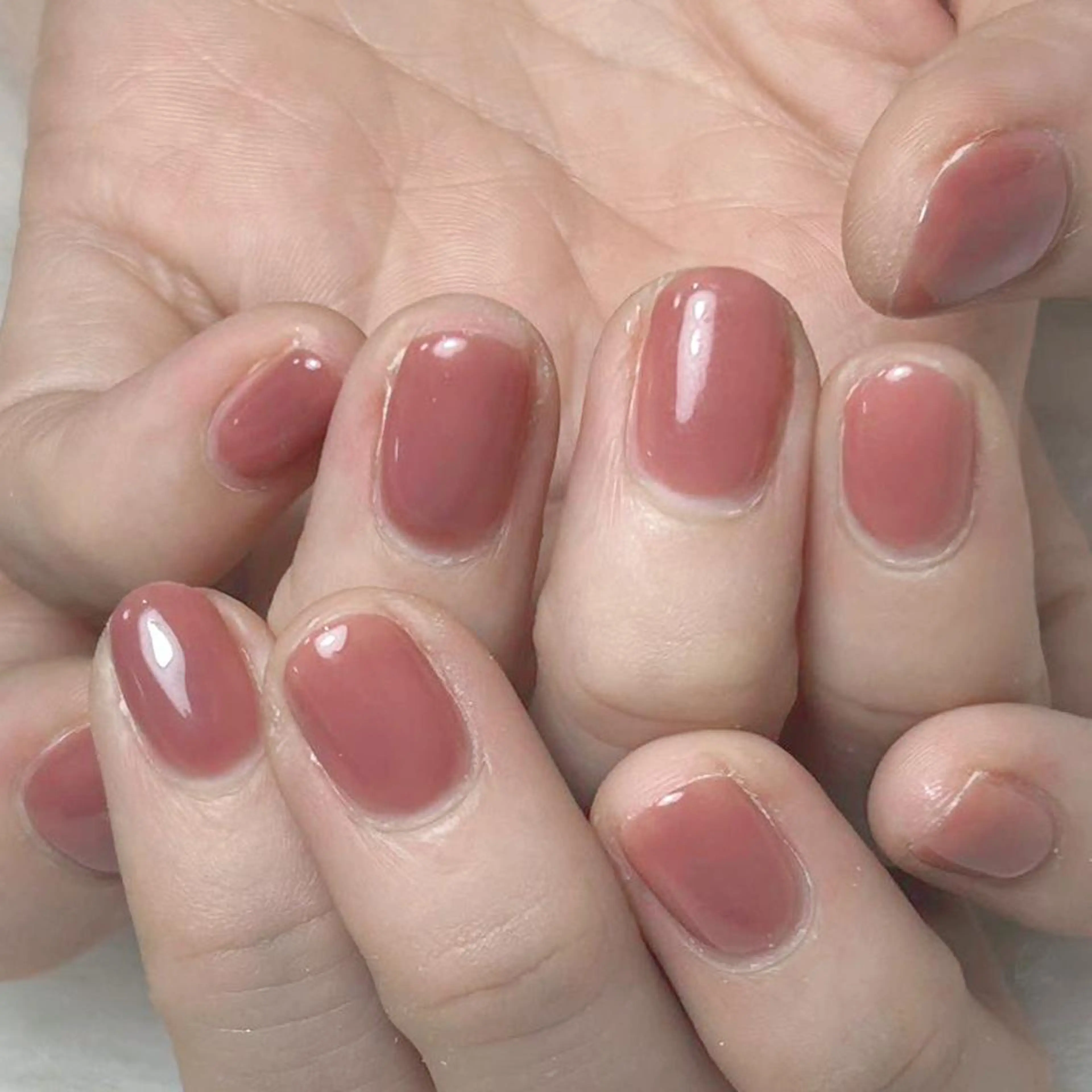 ネイル ワンカラーネイル ハンドネイル DIAMOND 💦のネイルデザイン