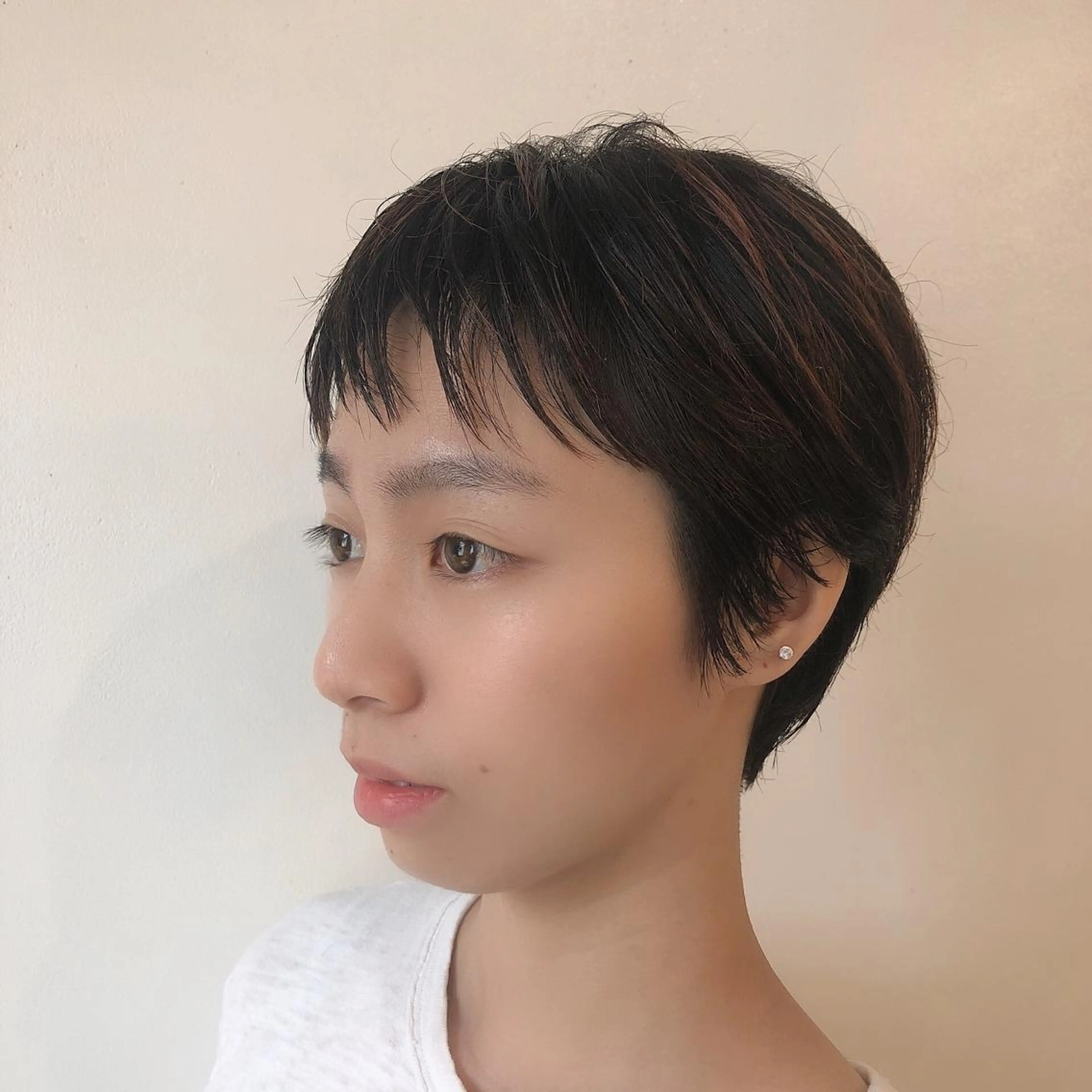 ショート ベリーショート ショートヘア カット トリートメント h a k u 大倉 卓人のヘアスタイル