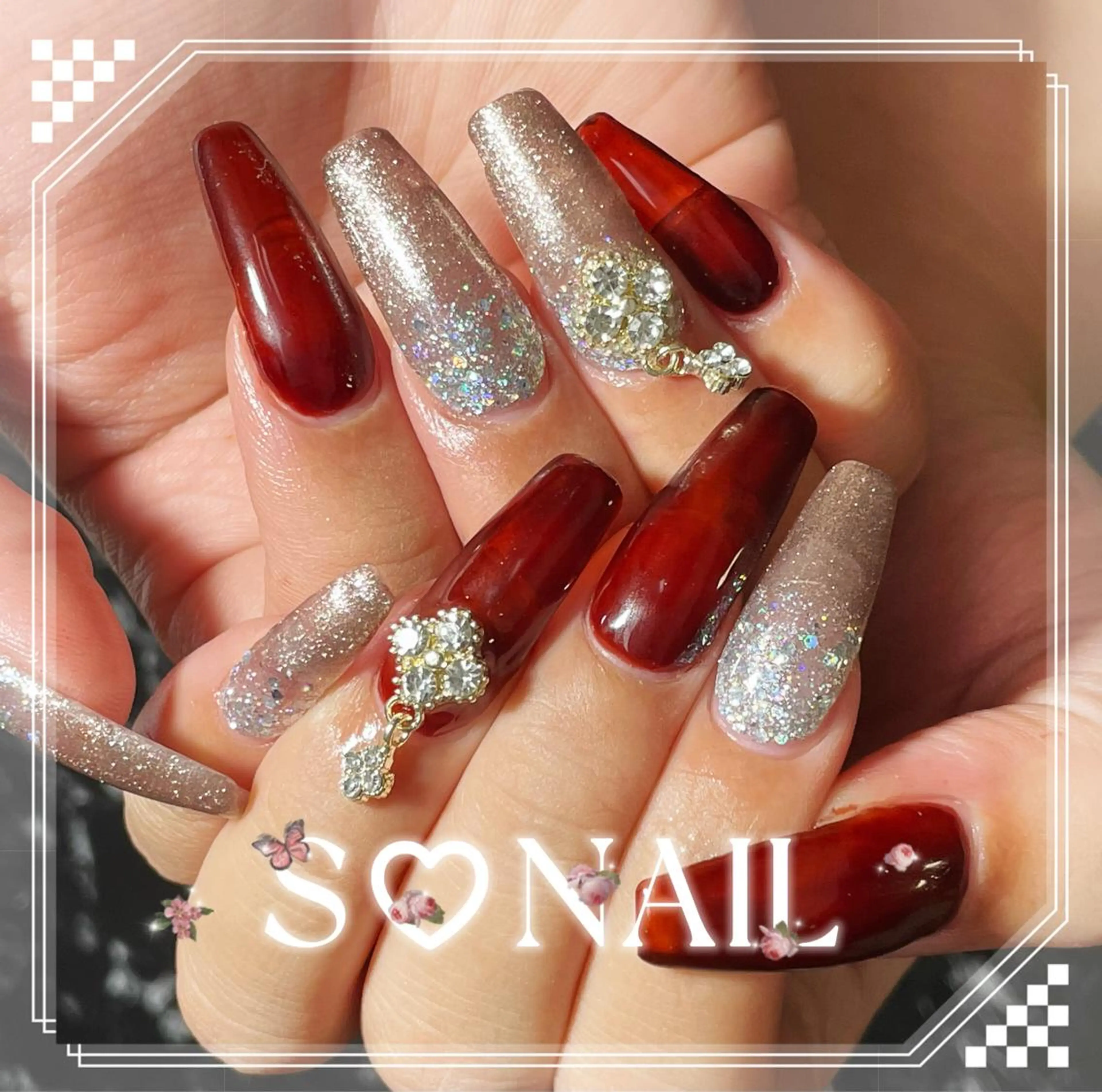 ネイル ハンドネイル S♡NAIL所属・S.NAIL Suuのネイルデザイン