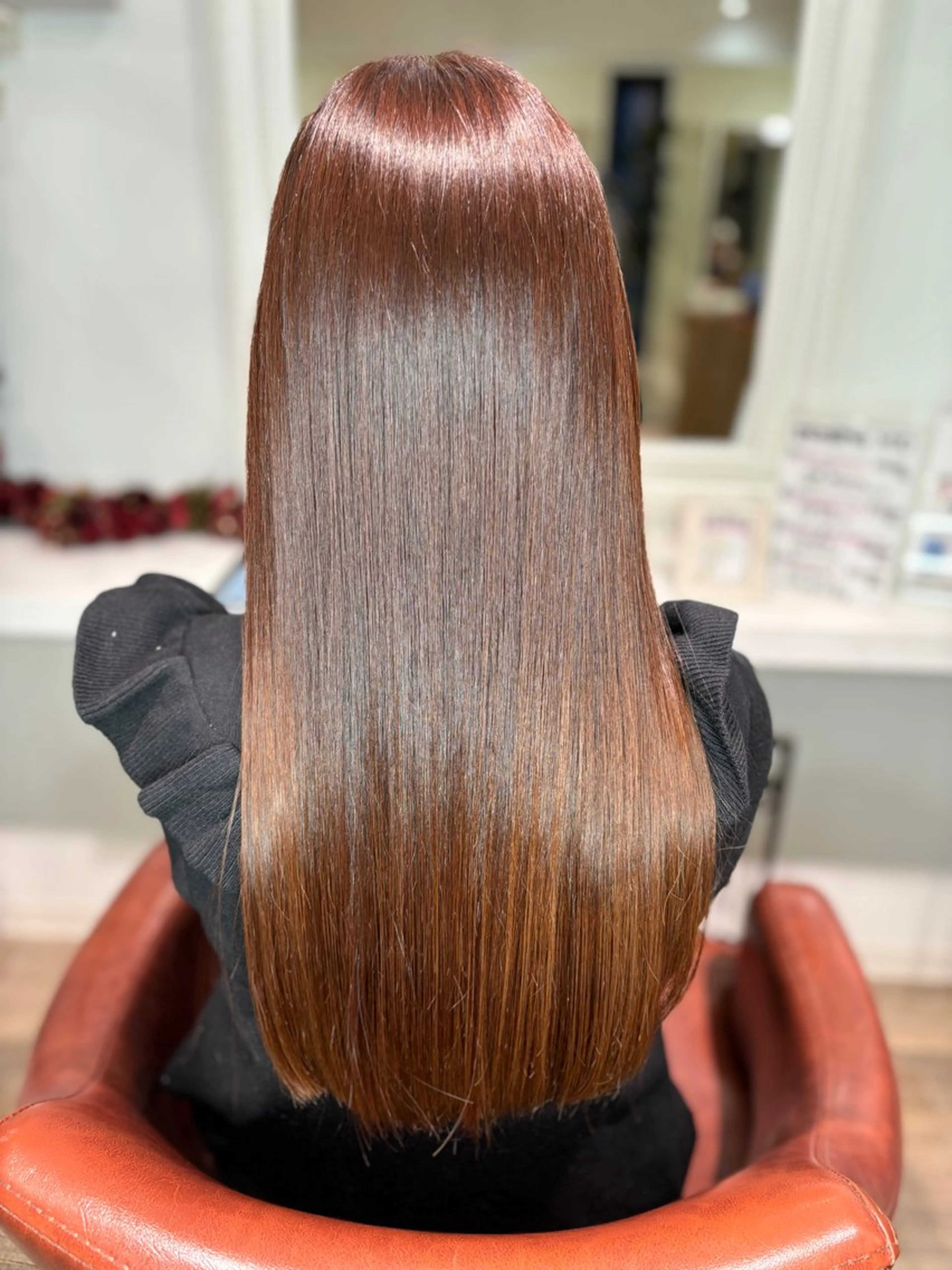 ロング カラー 栗形 龍乃介のヘアスタイル