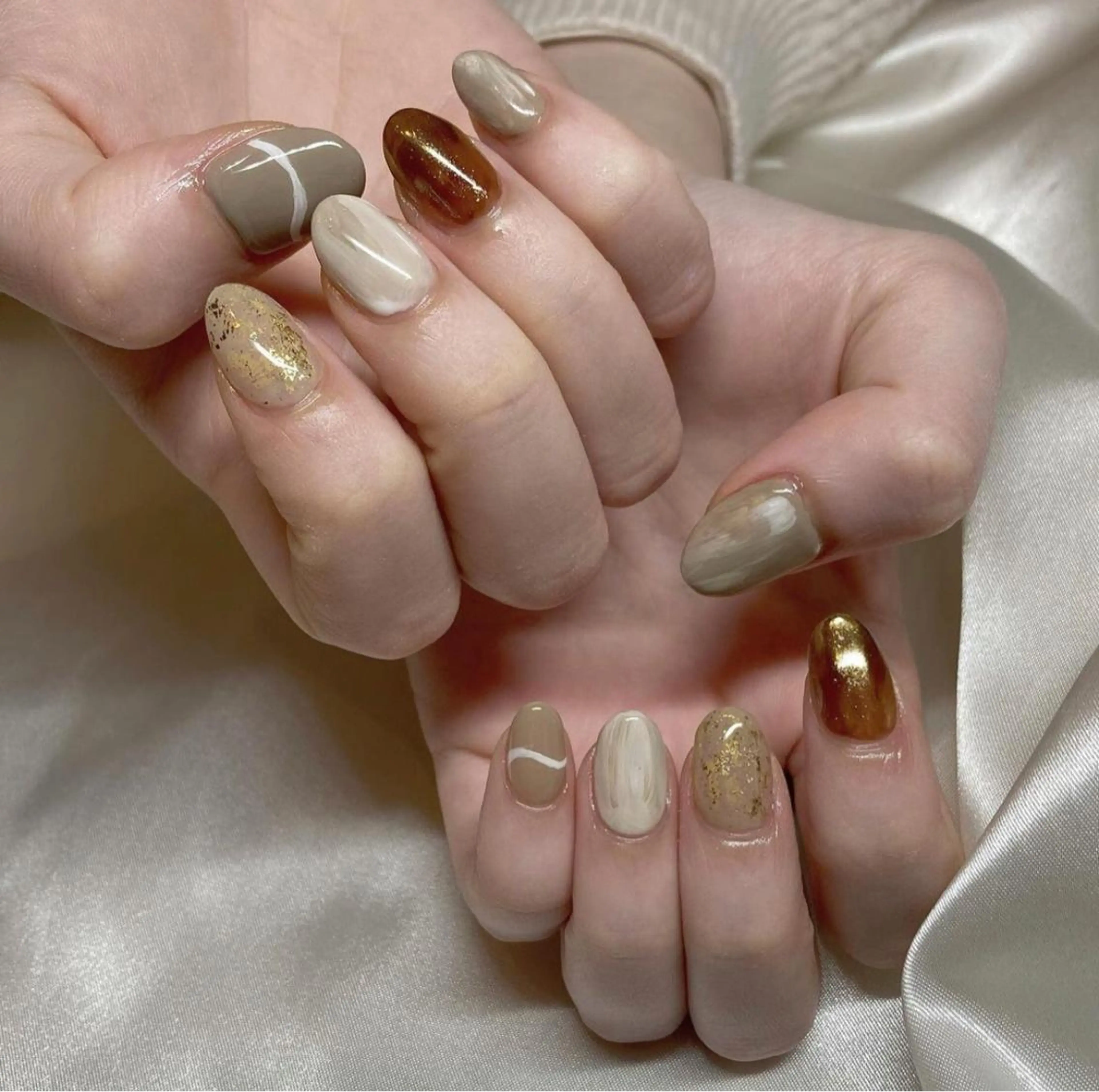 ネイル ﾐﾙﾌｨｰﾕ /Tomoeのネイルデザイン