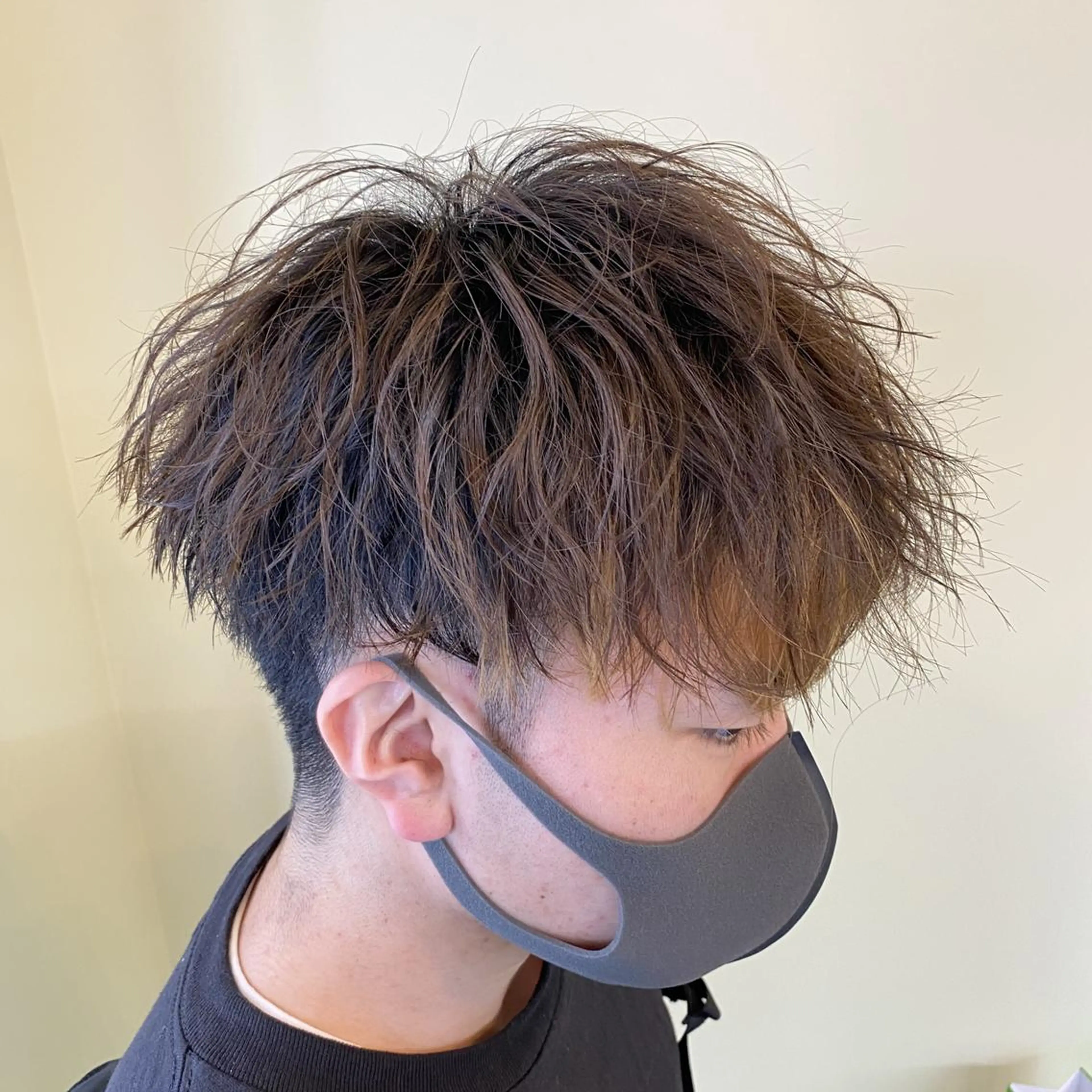 メンズ マッシュ beauty: beast 大名店のヘアスタイル