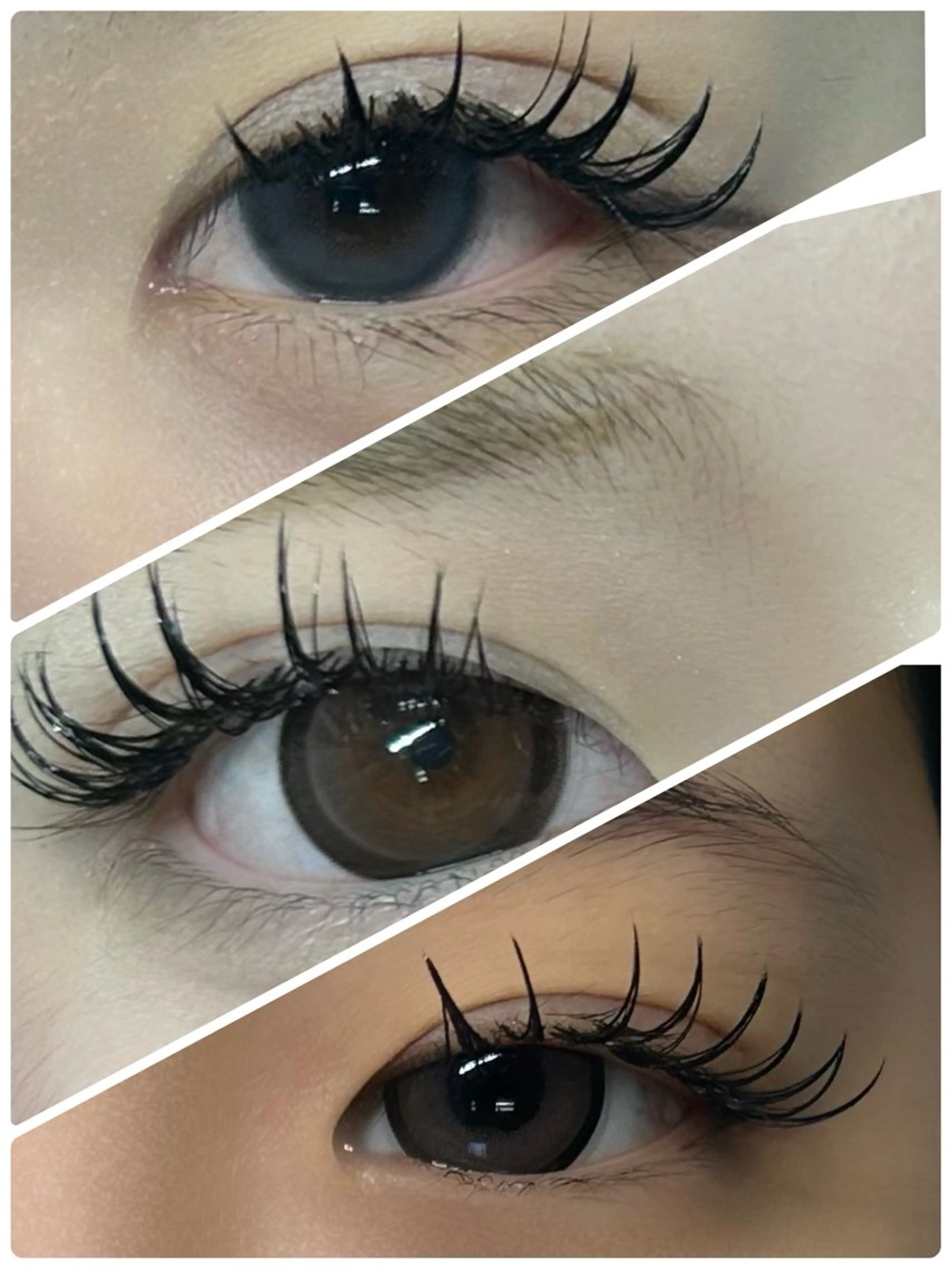 マツエク・マツパ バインドロック EYELA南森町 帆乃佳✌︎¨̮のマツエク・マツパデザイン