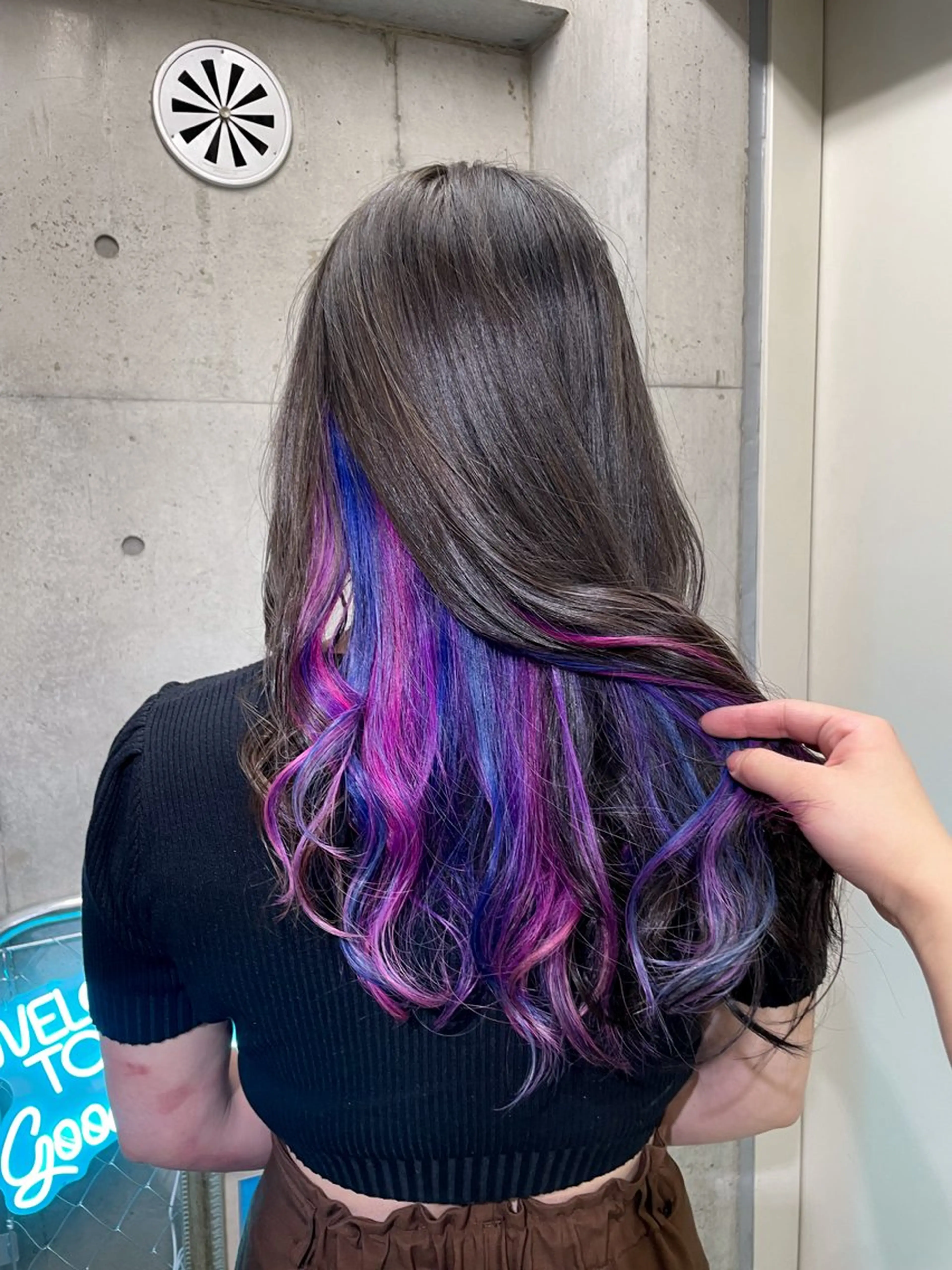 🦄ユニコーンカラー🩷すでに十分なブリーチベースがある方のみ🦄の写真