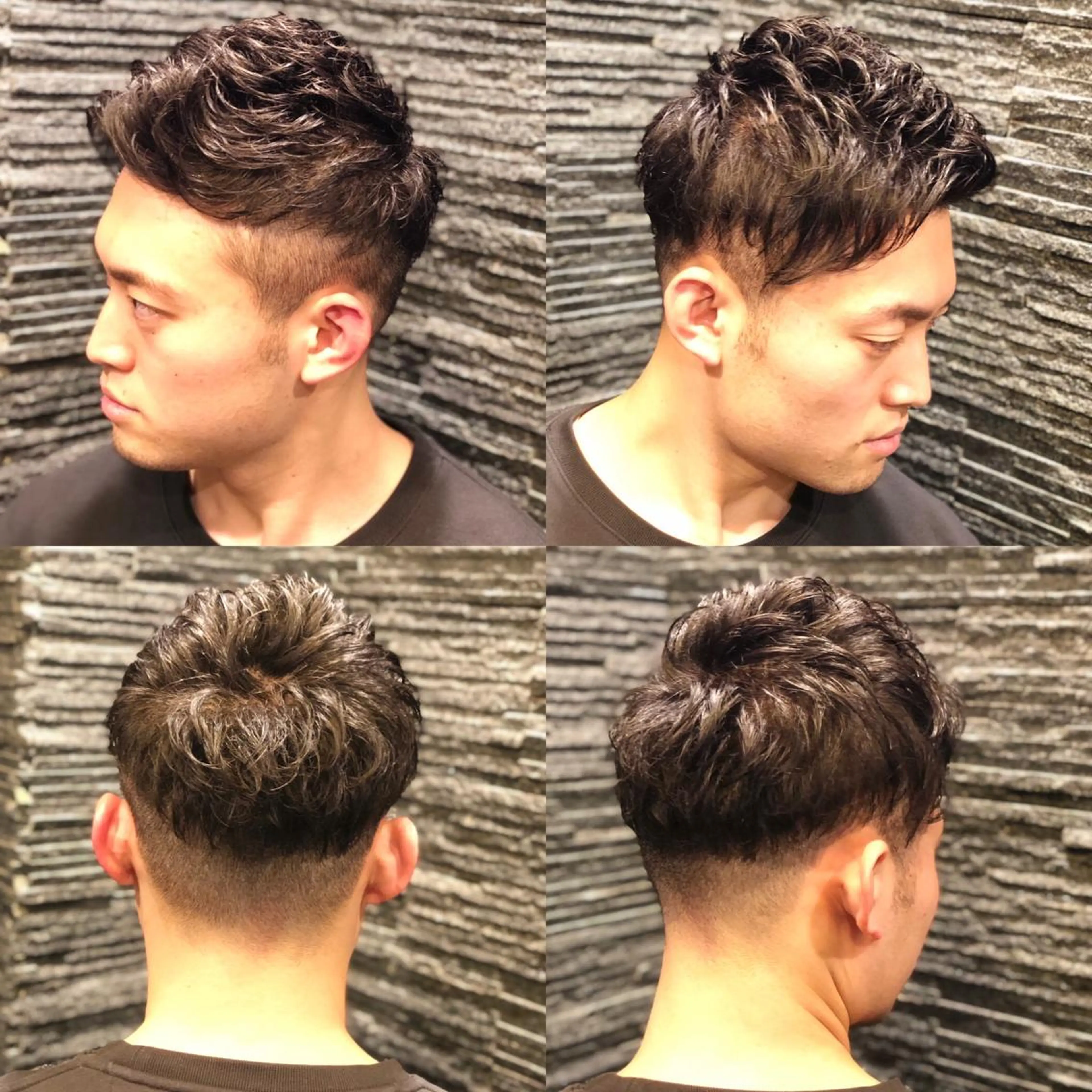 ショート ヘアアレンジ メンズ 萩原 勇樹のヘアスタイル