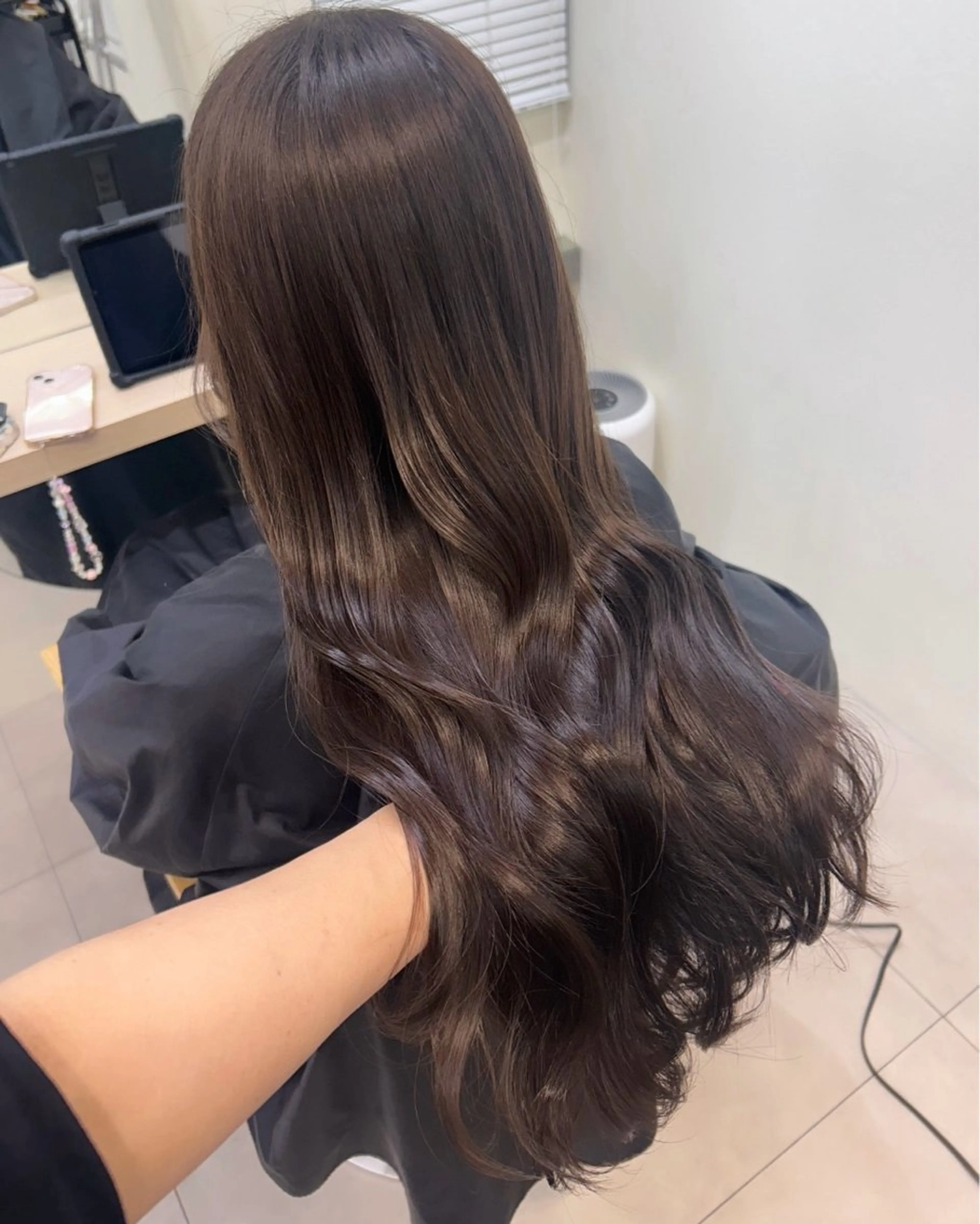 カット+髪質改善カラー(白髪染め可)の写真