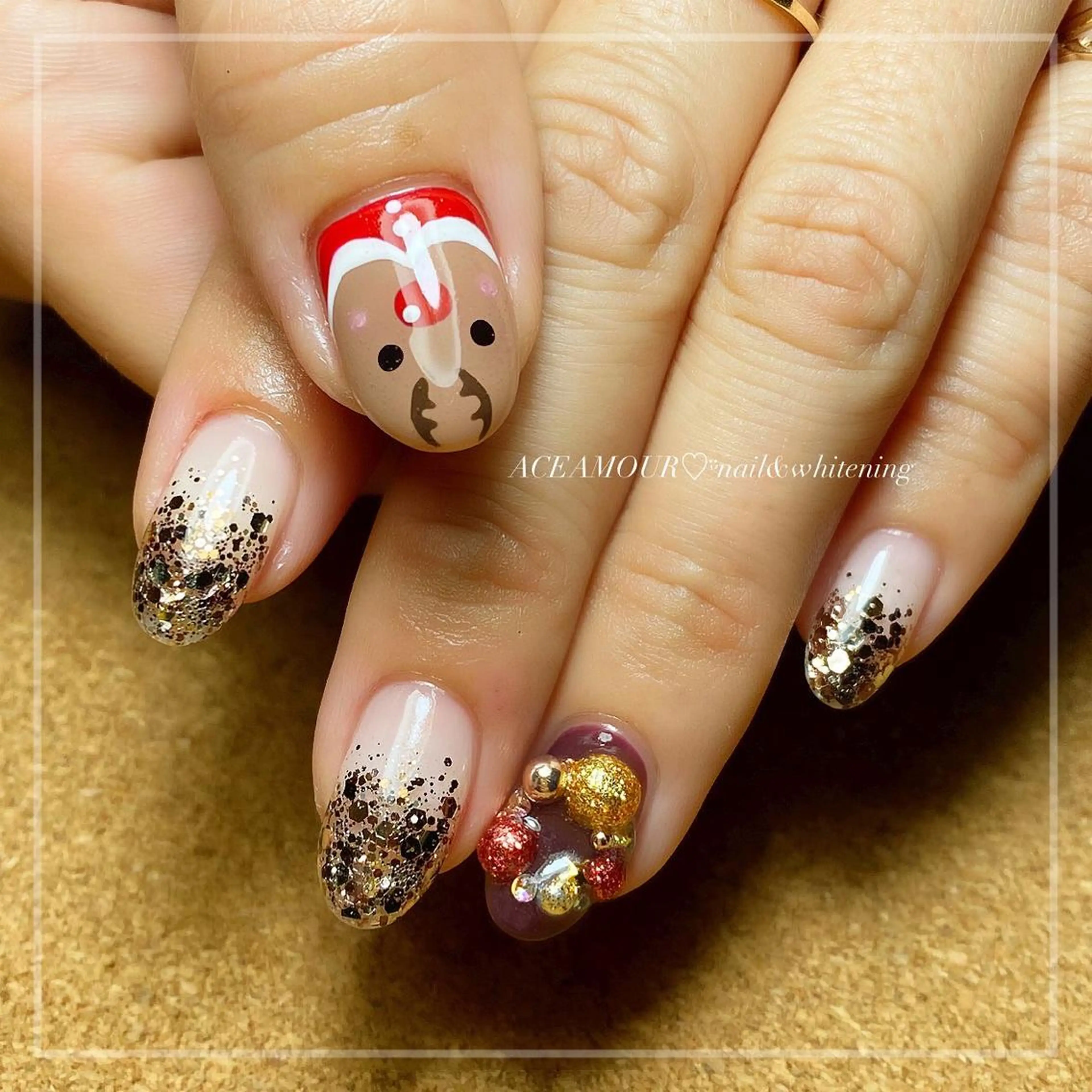 ネイル ネイル/耳つぼ /新ホワイトニングのネイルデザイン