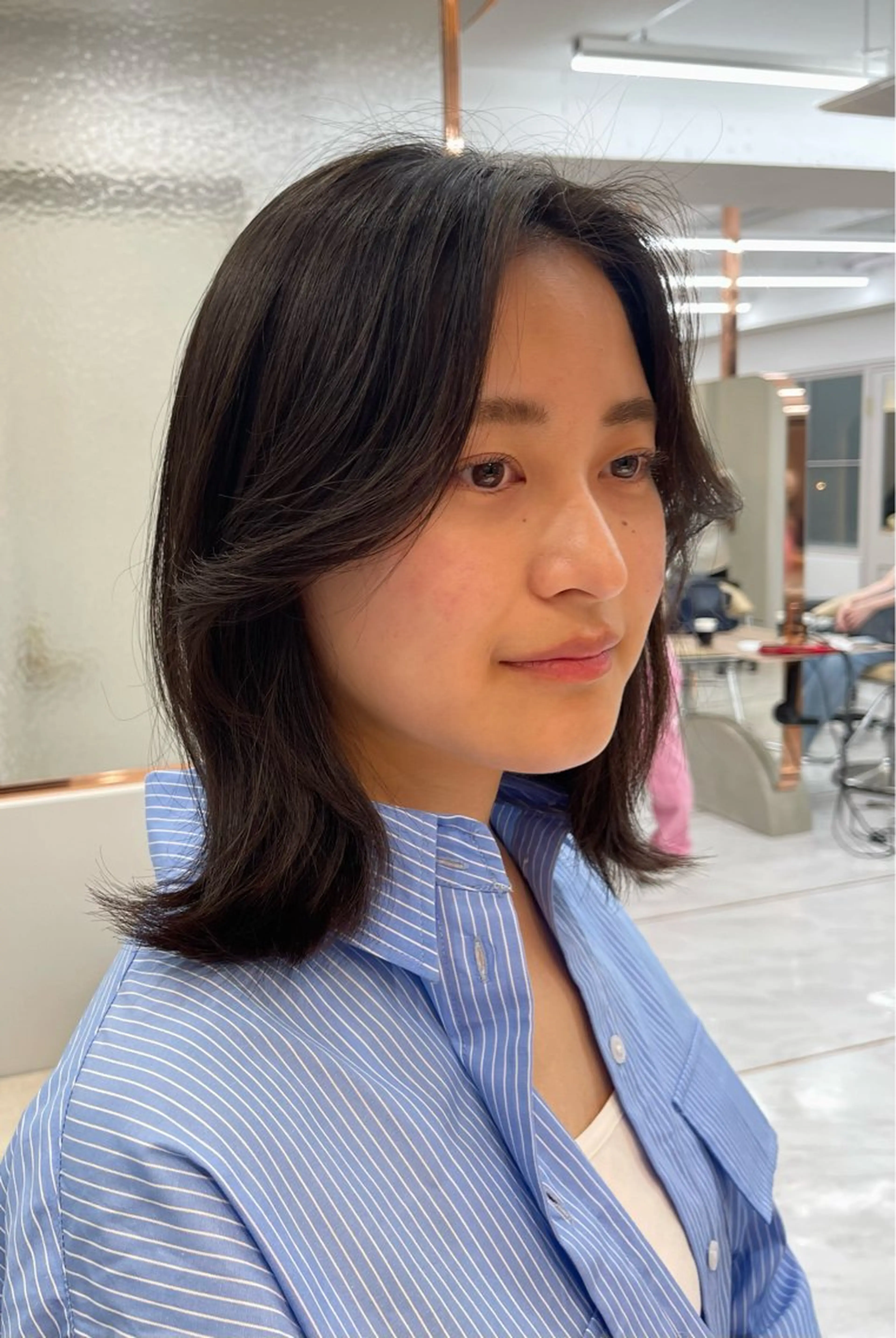 ミディアム 池袋/ボブ/ボブ矯正 髪質改善/山本のヘアスタイル