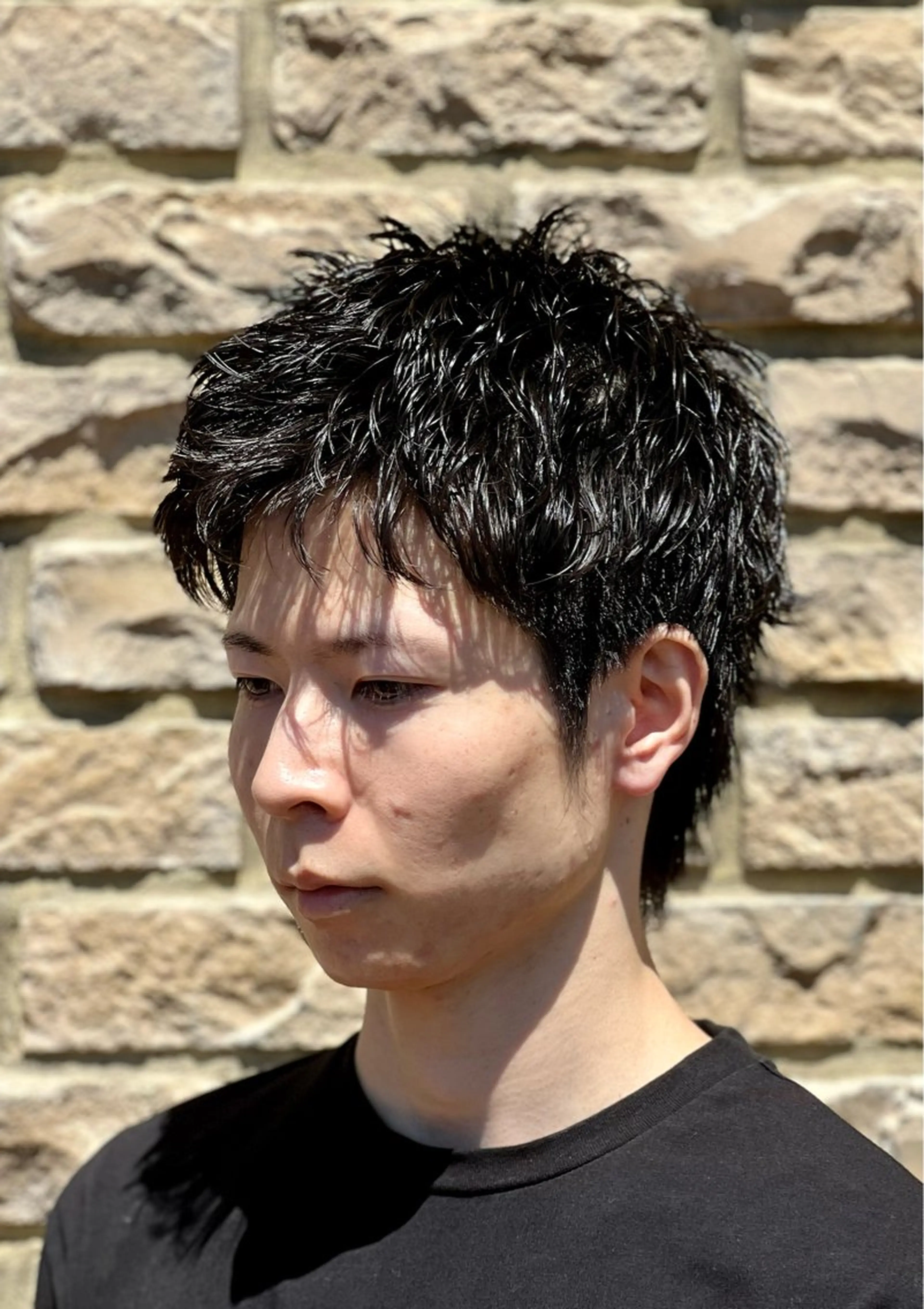 パーマ メンズ カット パーマ 小松 智寛のヘアスタイル