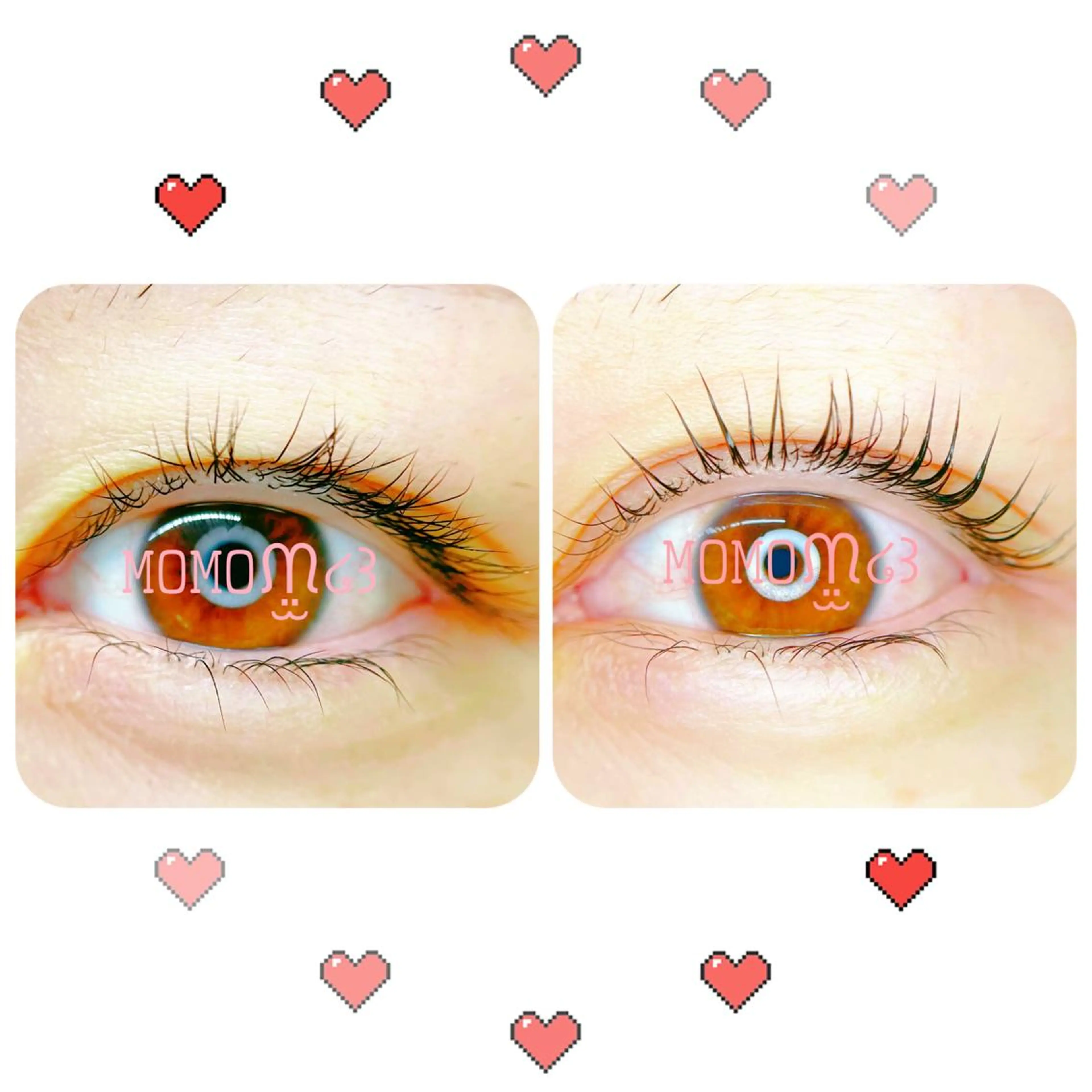 マツエク・マツパ フラットラッシュ ナチュラル パリジェンヌラッシュリフト 下まつげエクステ 一重×まつ毛パーマ モテデザインのプロ モモ🍑のマツエク・マツパデザイン