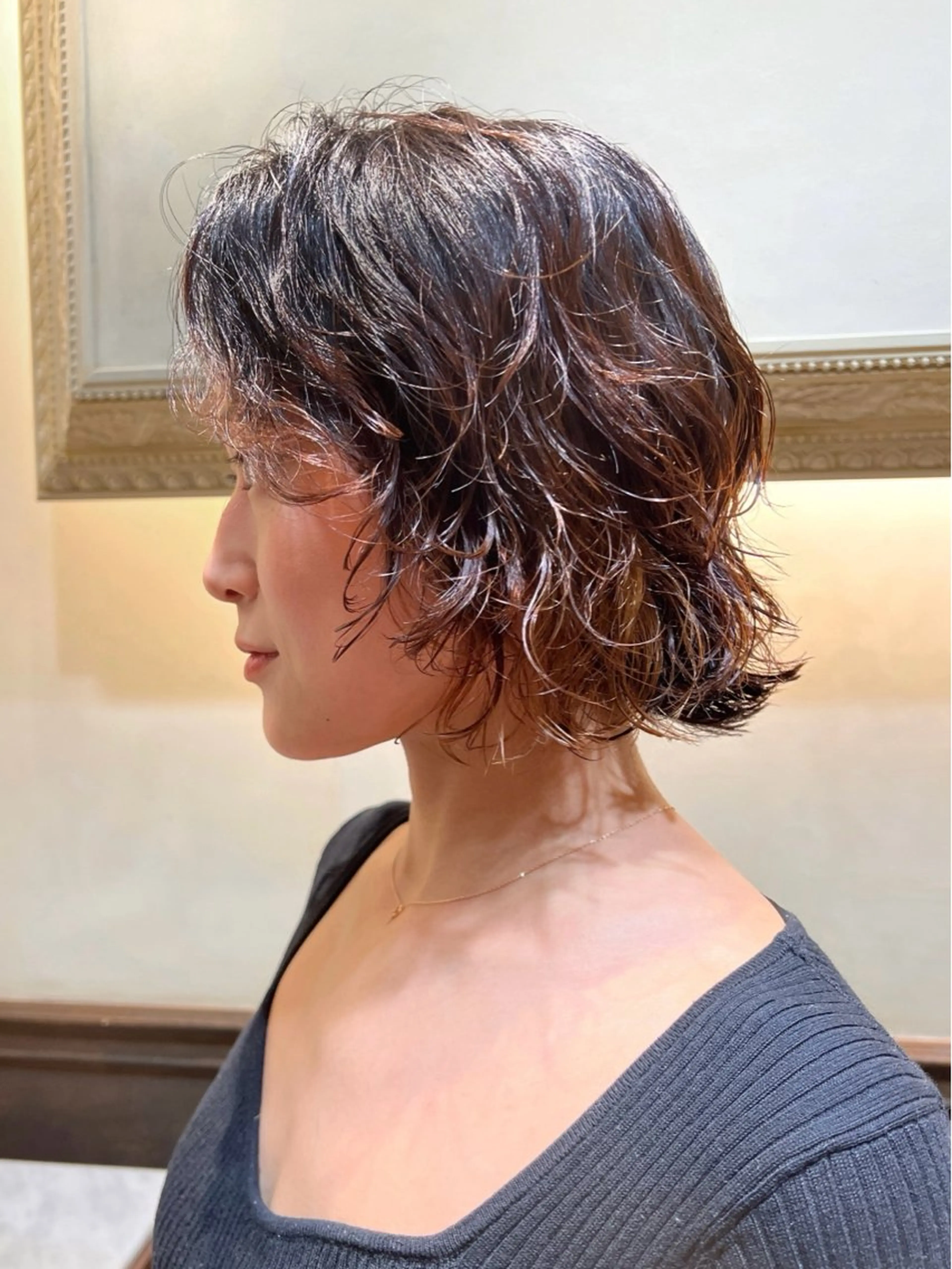 ミディアム MINX中村 公亮/デザインパーマのヘアスタイル