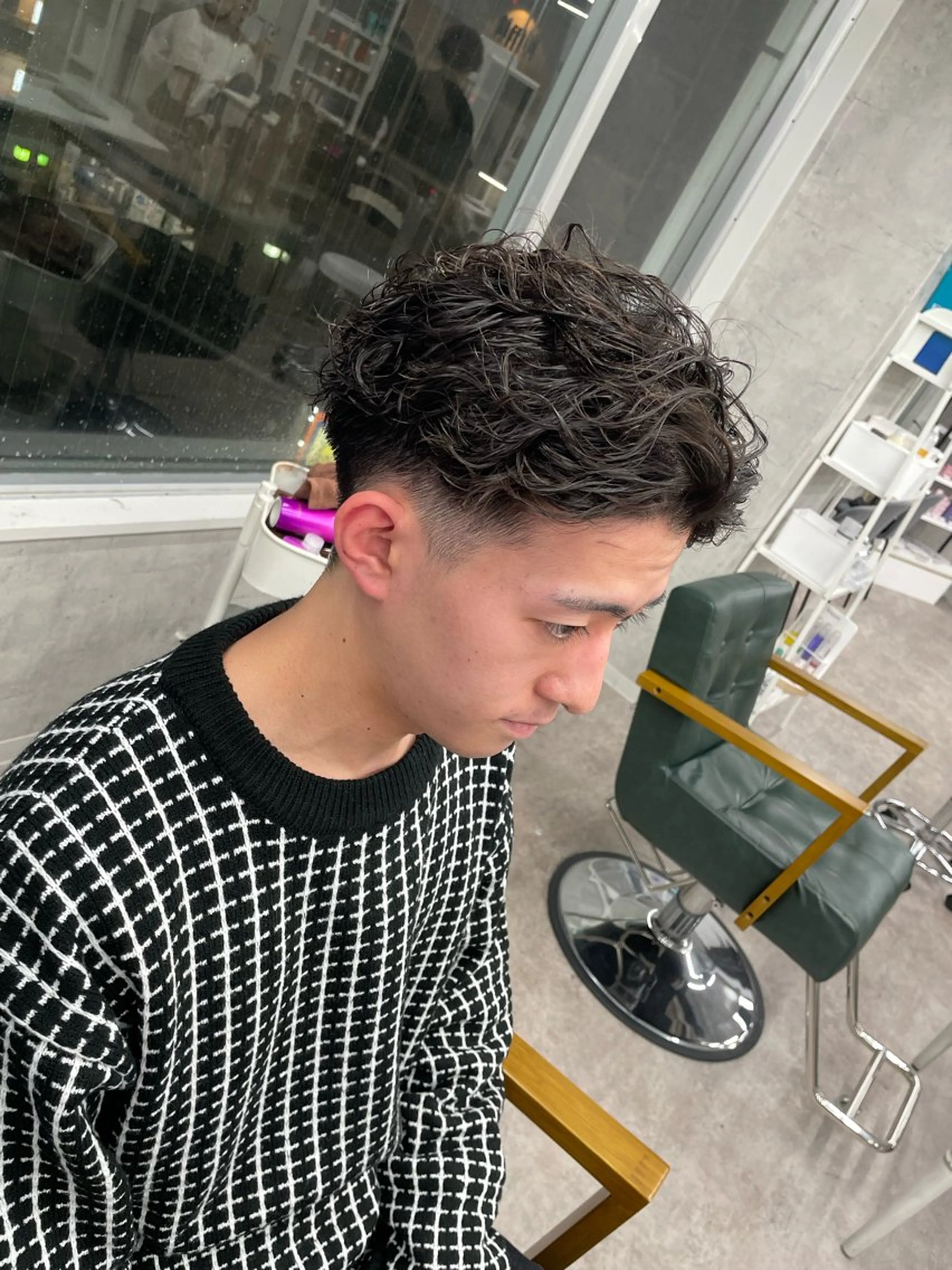 ショート パーマ メンズ limit🦄副店長 髪質改善KOUHEIのヘアスタイル