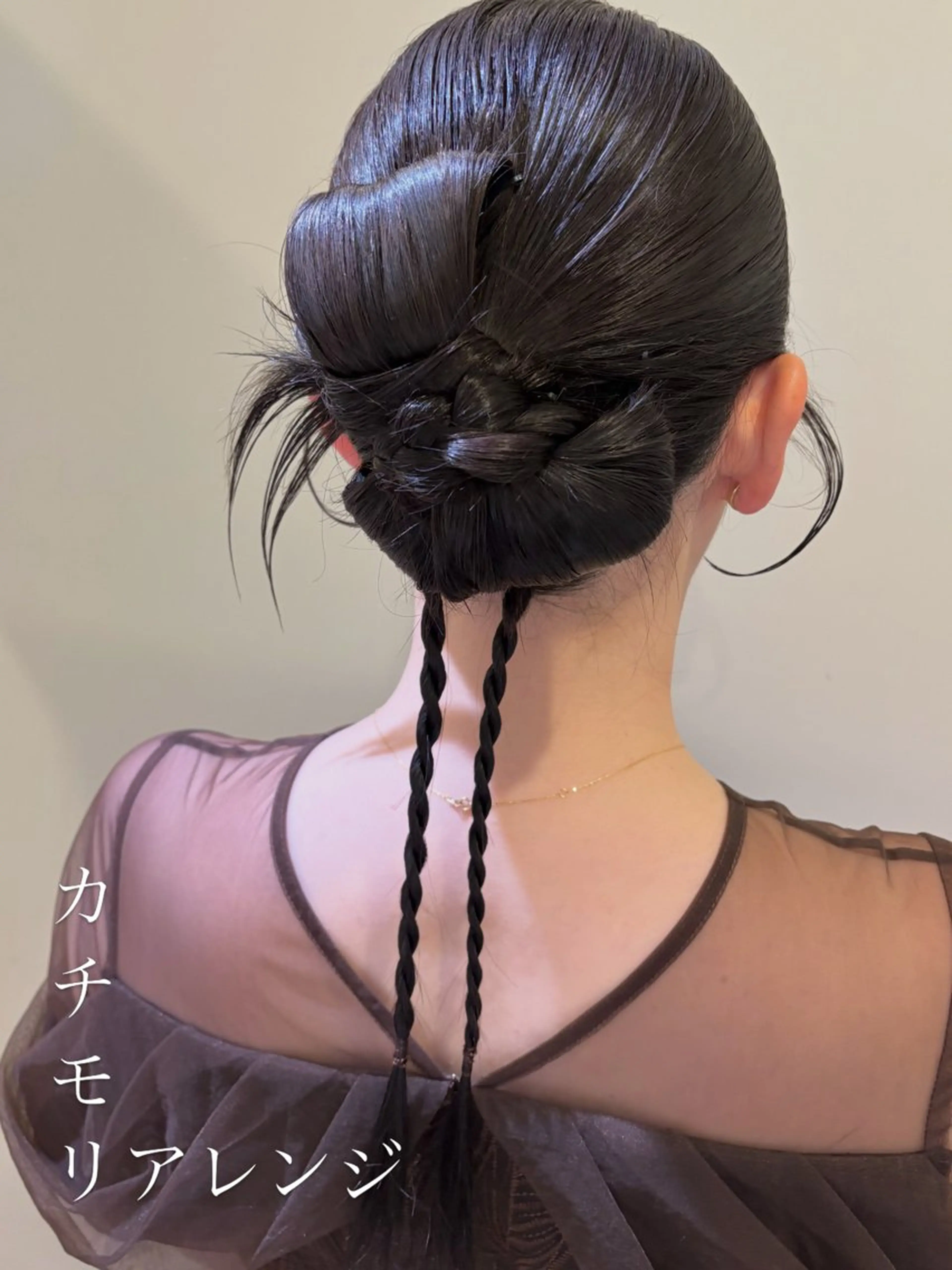 ロング ヘアアレンジ ヘアセット times salon所属・ボウ🪞ヘアセット /マツパ/眉毛のヘアスタイル