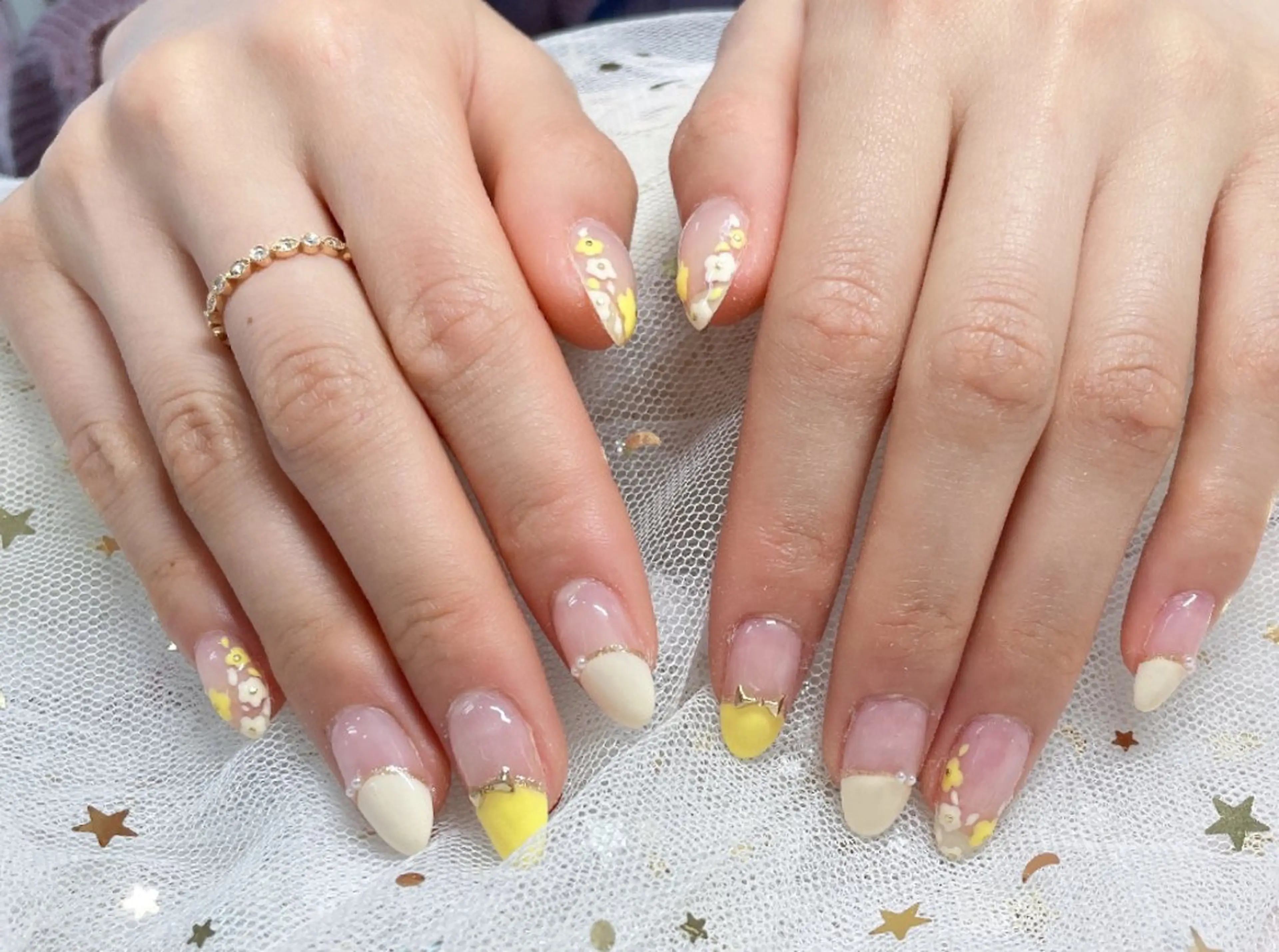 ネイル 春ネイル Omi beautyのネイルデザイン