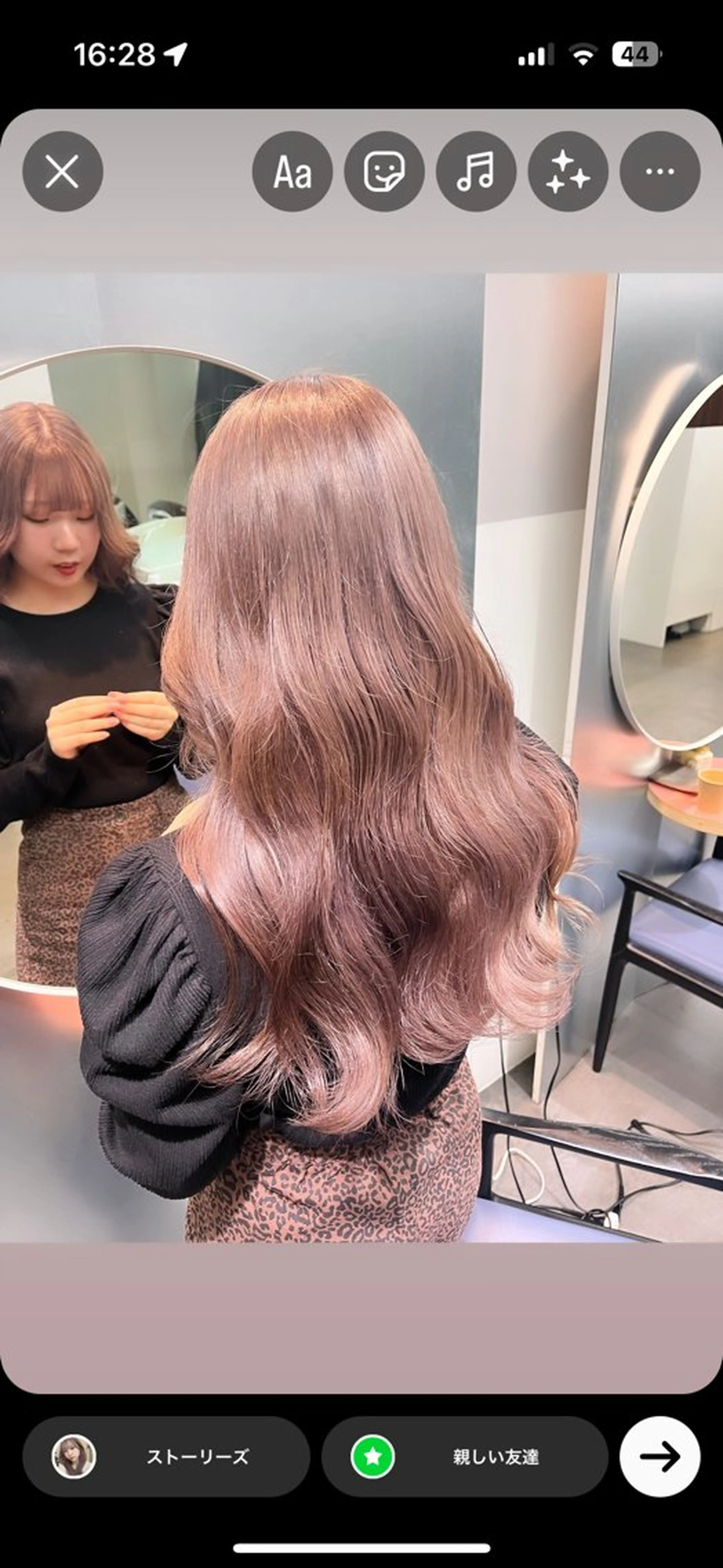 ロング カラー ayaka♡ 柔らかカラーのヘアスタイル