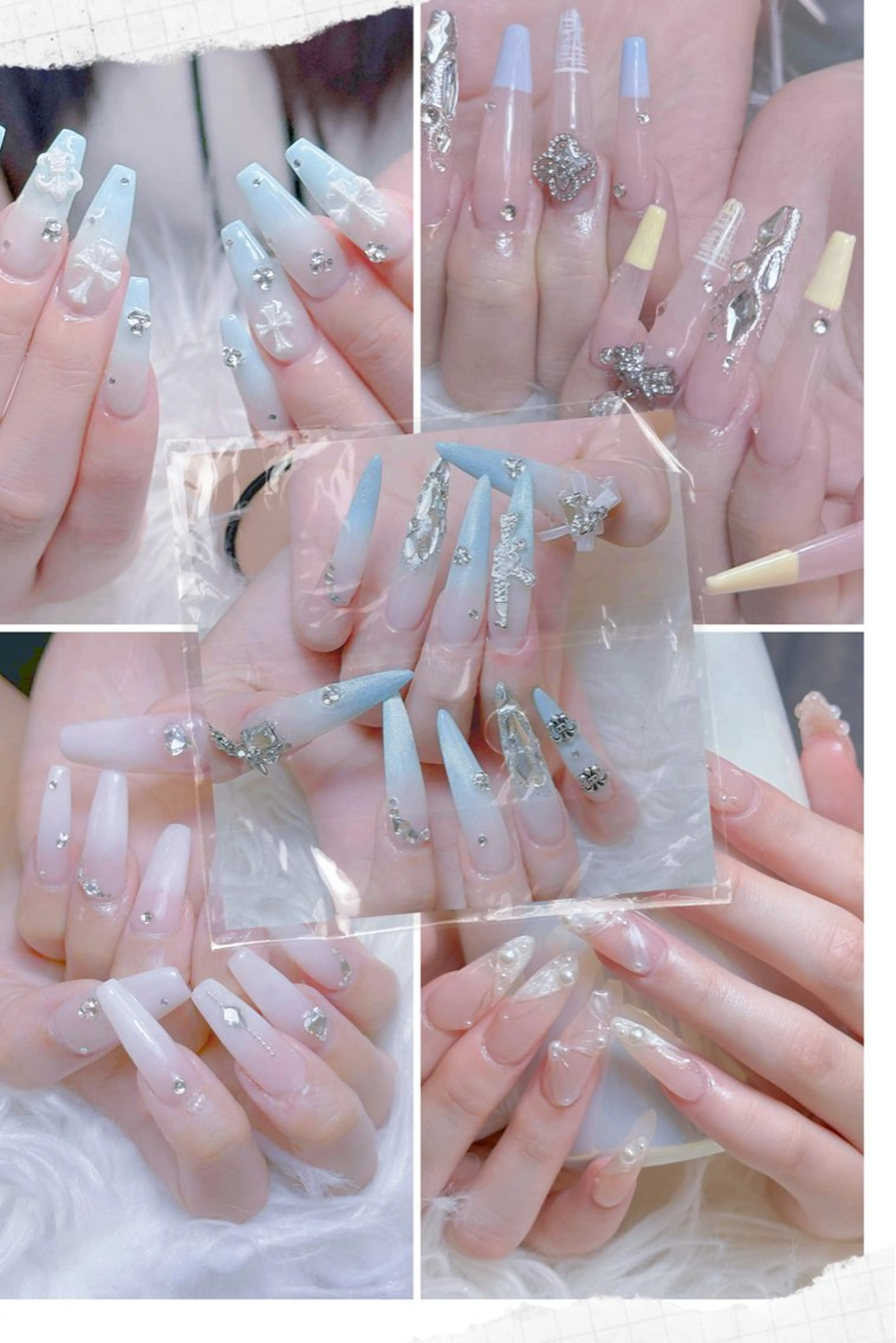 ネイル アートネイル オーロラネイル チークネイル 長さ出し フットネイル ハンドネイル Anh 高田馬場のネイルデザイン