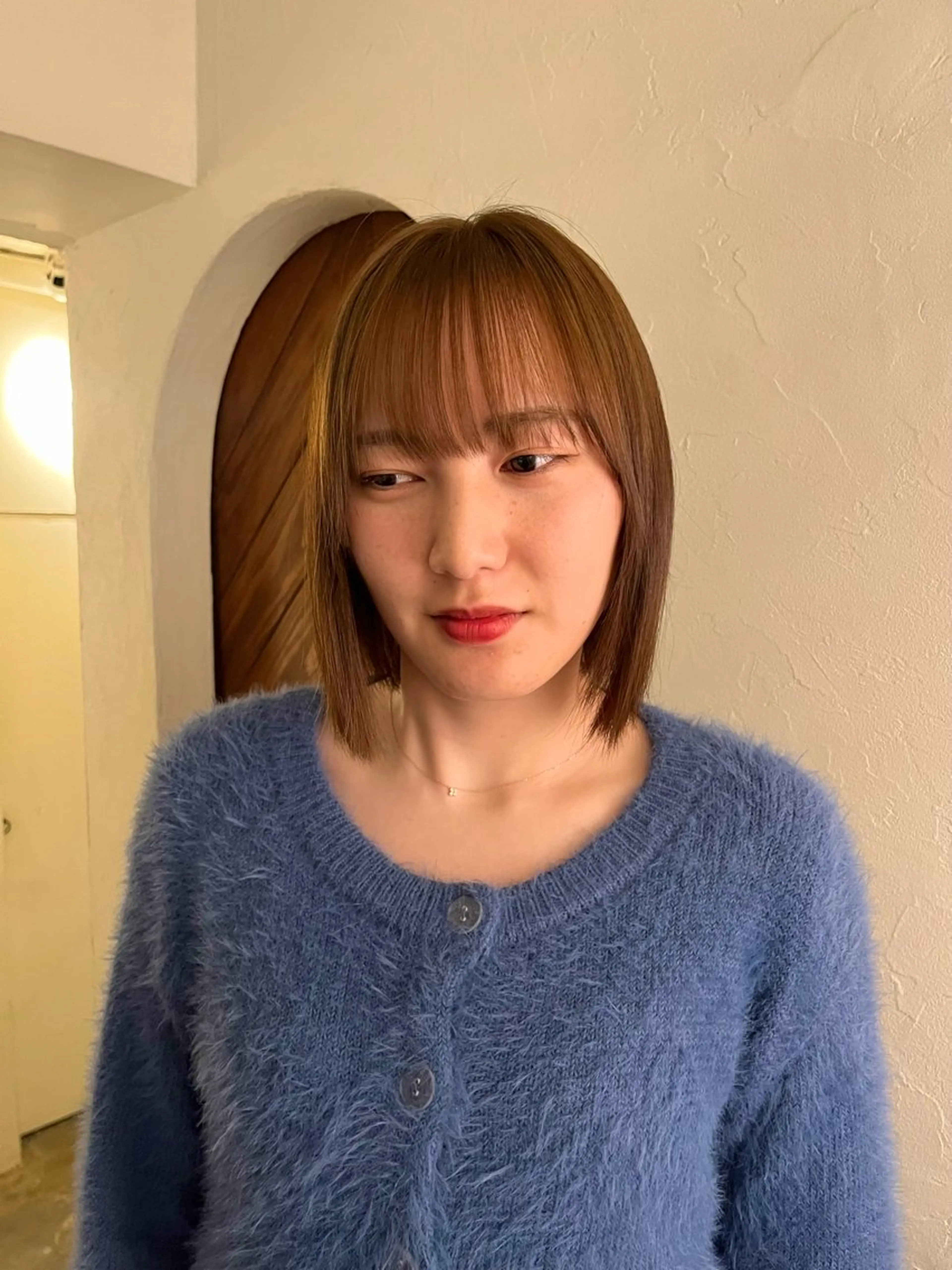 ショート 加藤好/カットモデル /暖色カラー🍒🧡のヘアスタイル