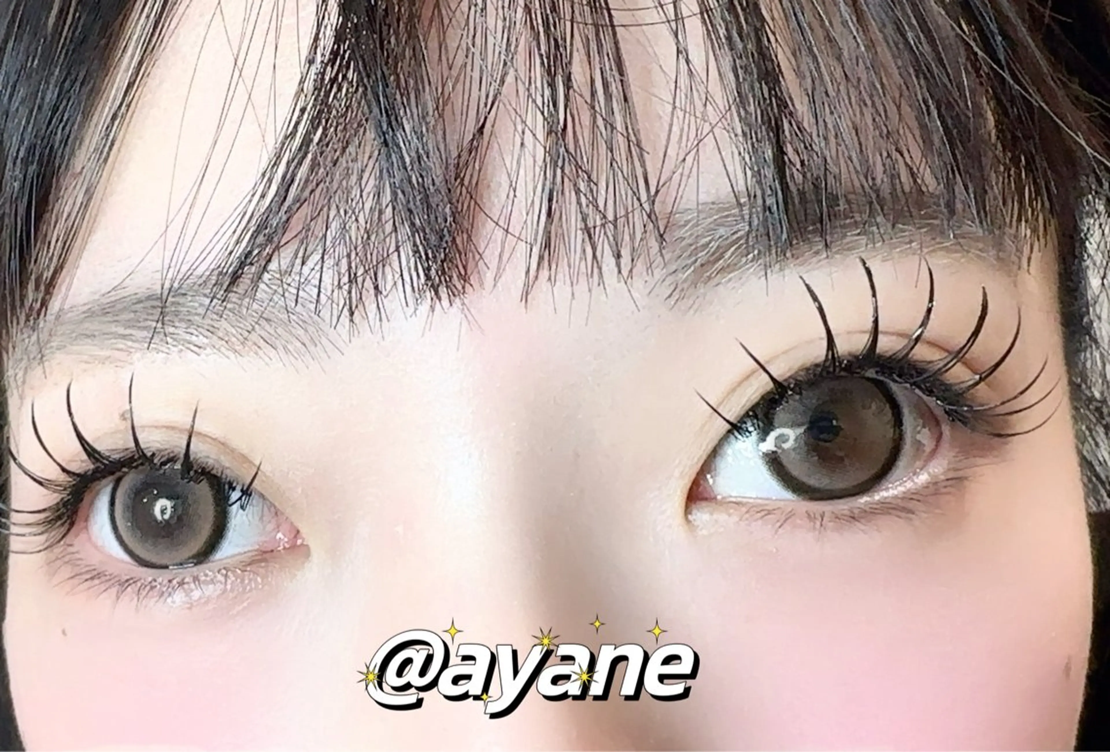 マツエク・マツパ 付け放題 バインドロック 束感まつ毛 フラットラッシュ 韓国風マツエク ACIEL EYELASH SALON所属・あ やねのマツエク・マツパデザイン