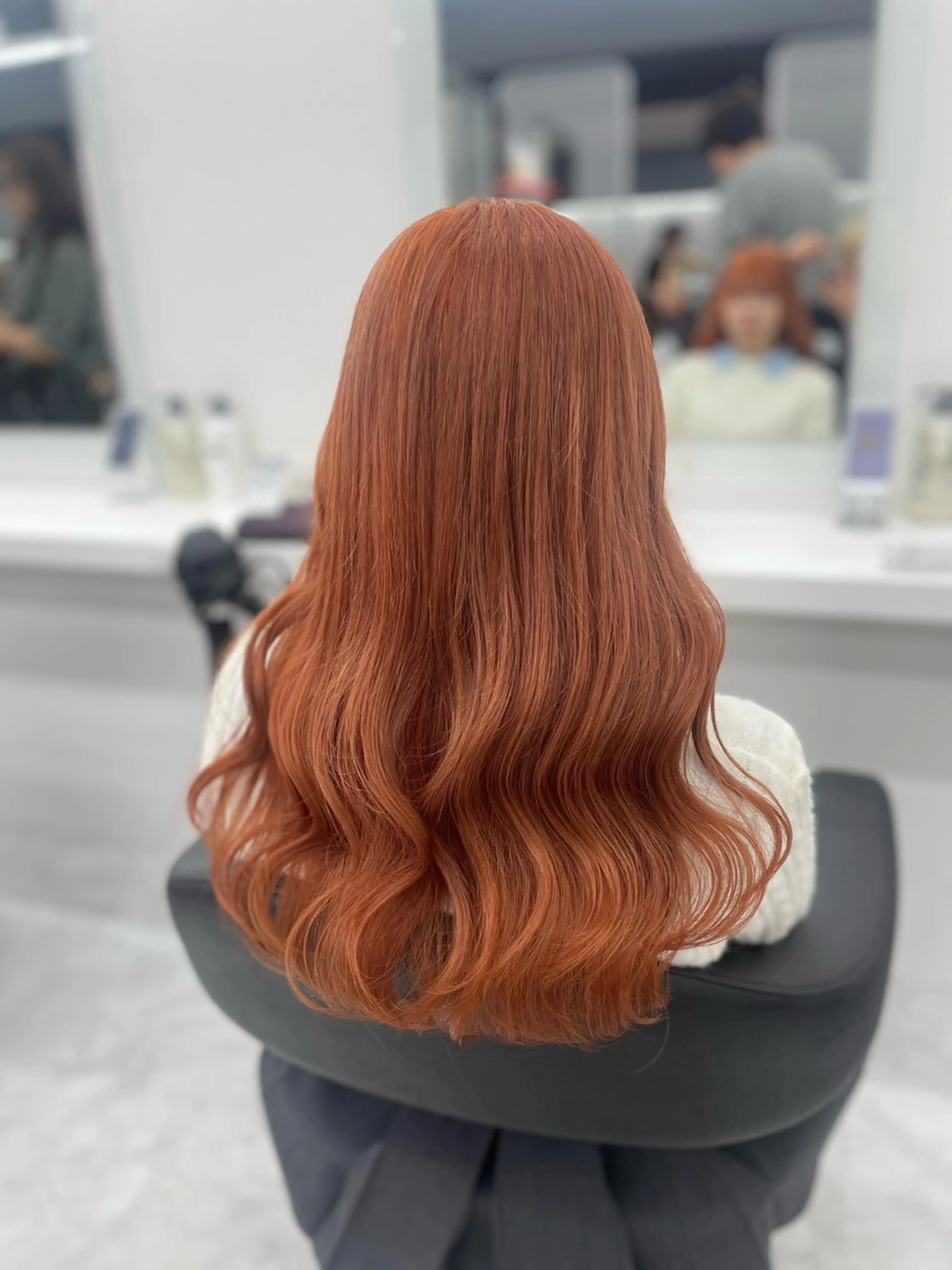 ロング カラー 💖トレンドカラー ブリーチ💖りくのヘアスタイル