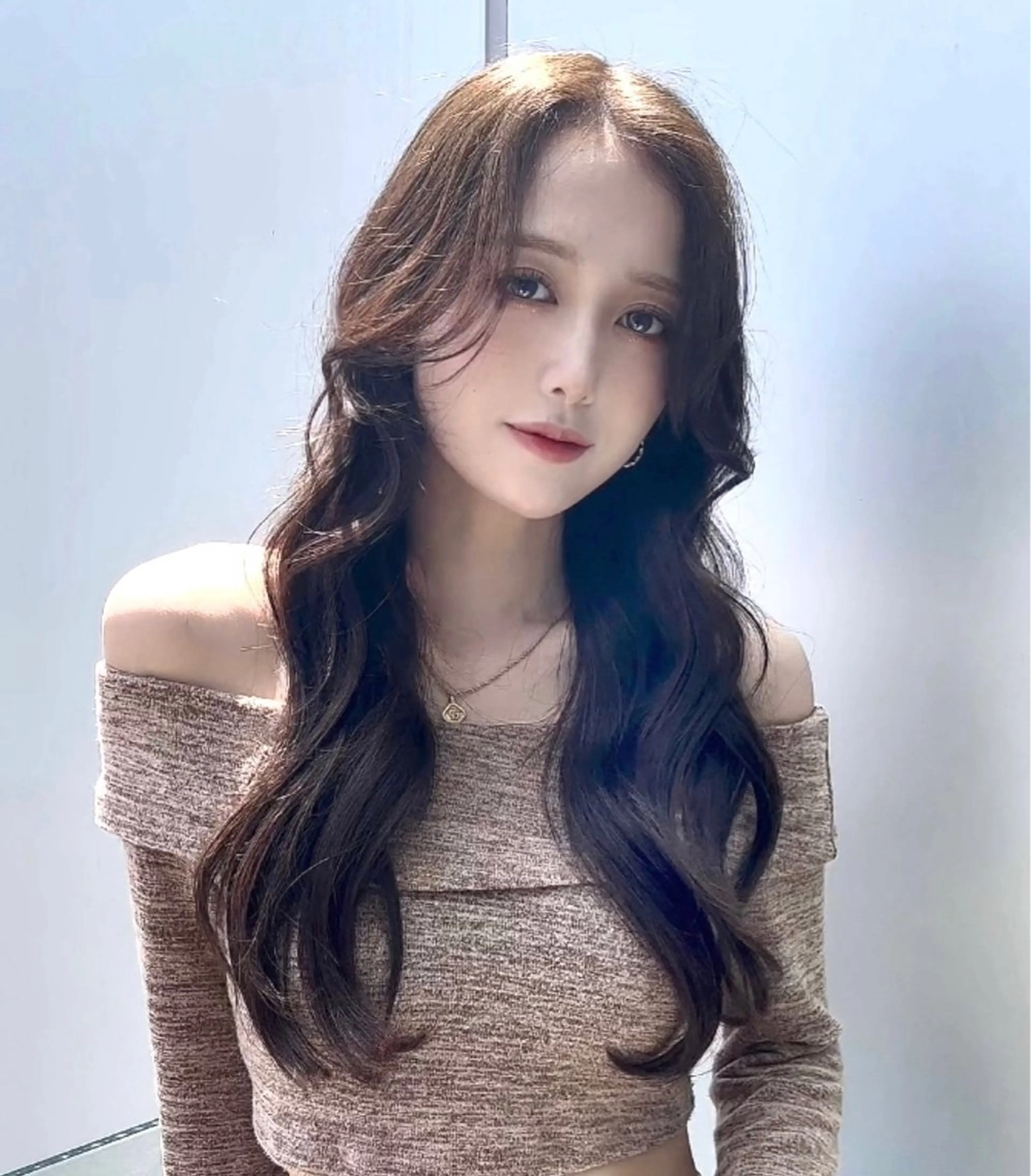 セミロング カラー カット ヘアカラー トリートメント 🌫️大人韓国ヘア 🌫️naoyaのヘアスタイル