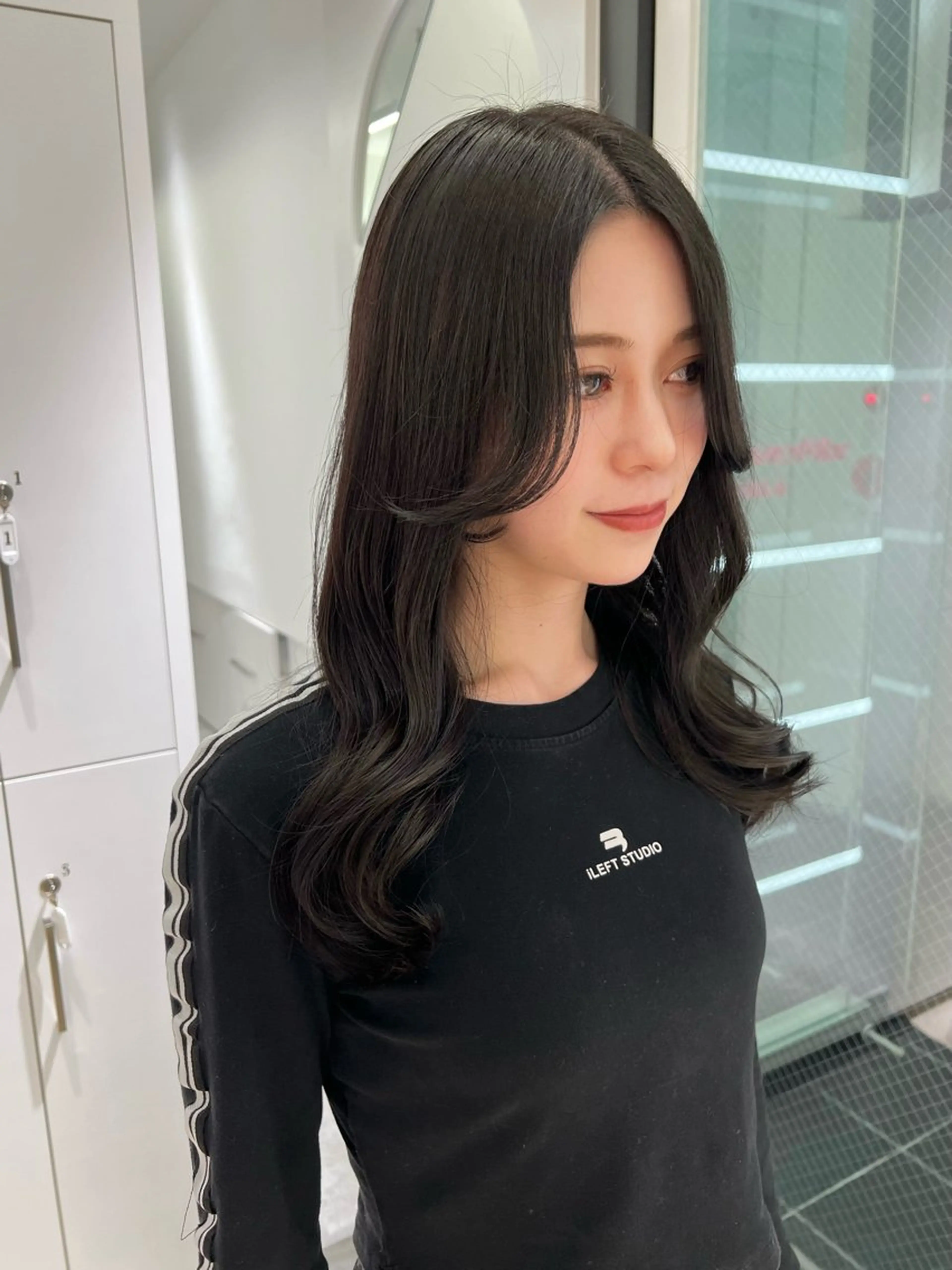 ロング カラー 韓国風ヘア レイヤーカット Parve  Mix /板野妃莉のヘアスタイル