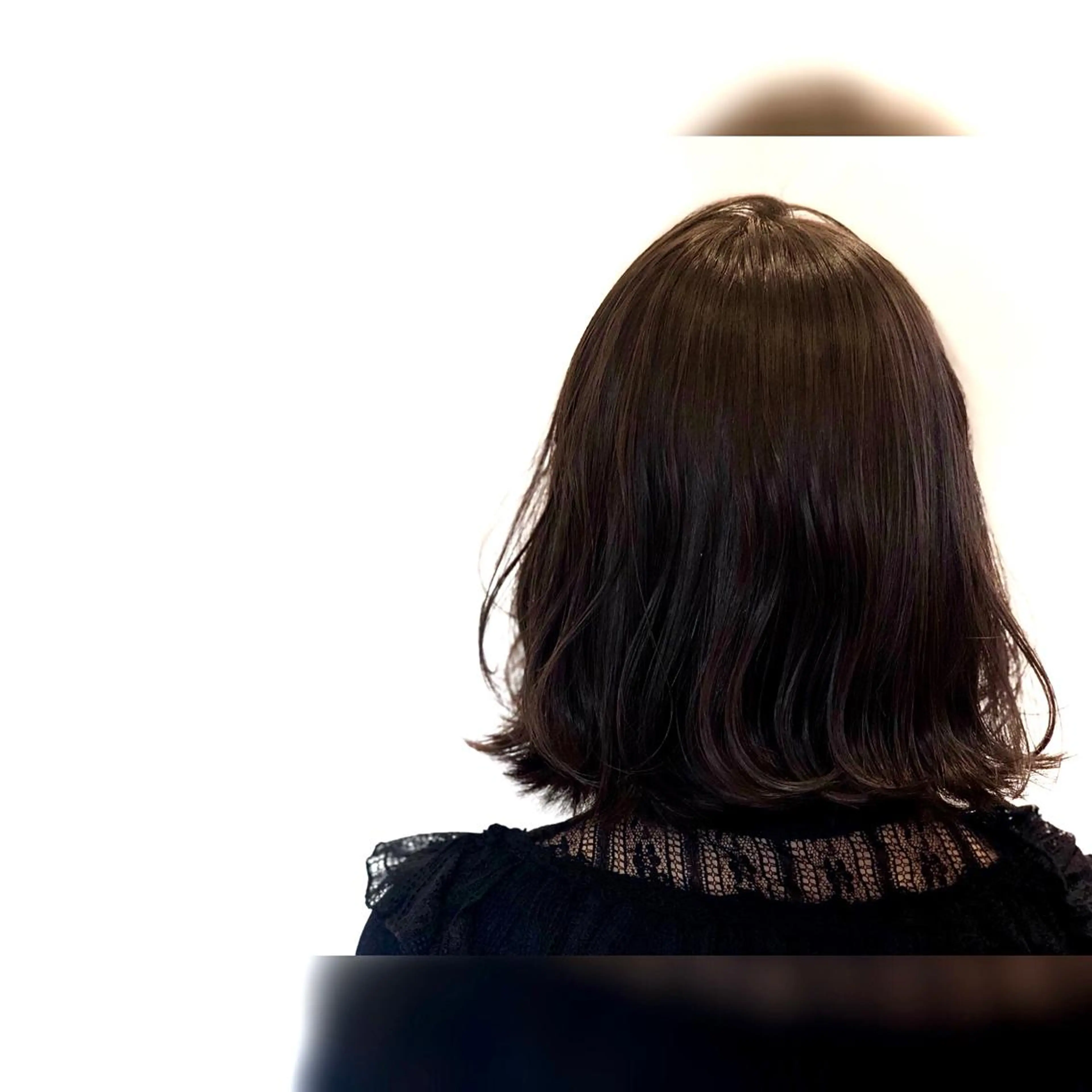 ミディアム カラー ブラウンカラー マイ 【川口】のヘアスタイル