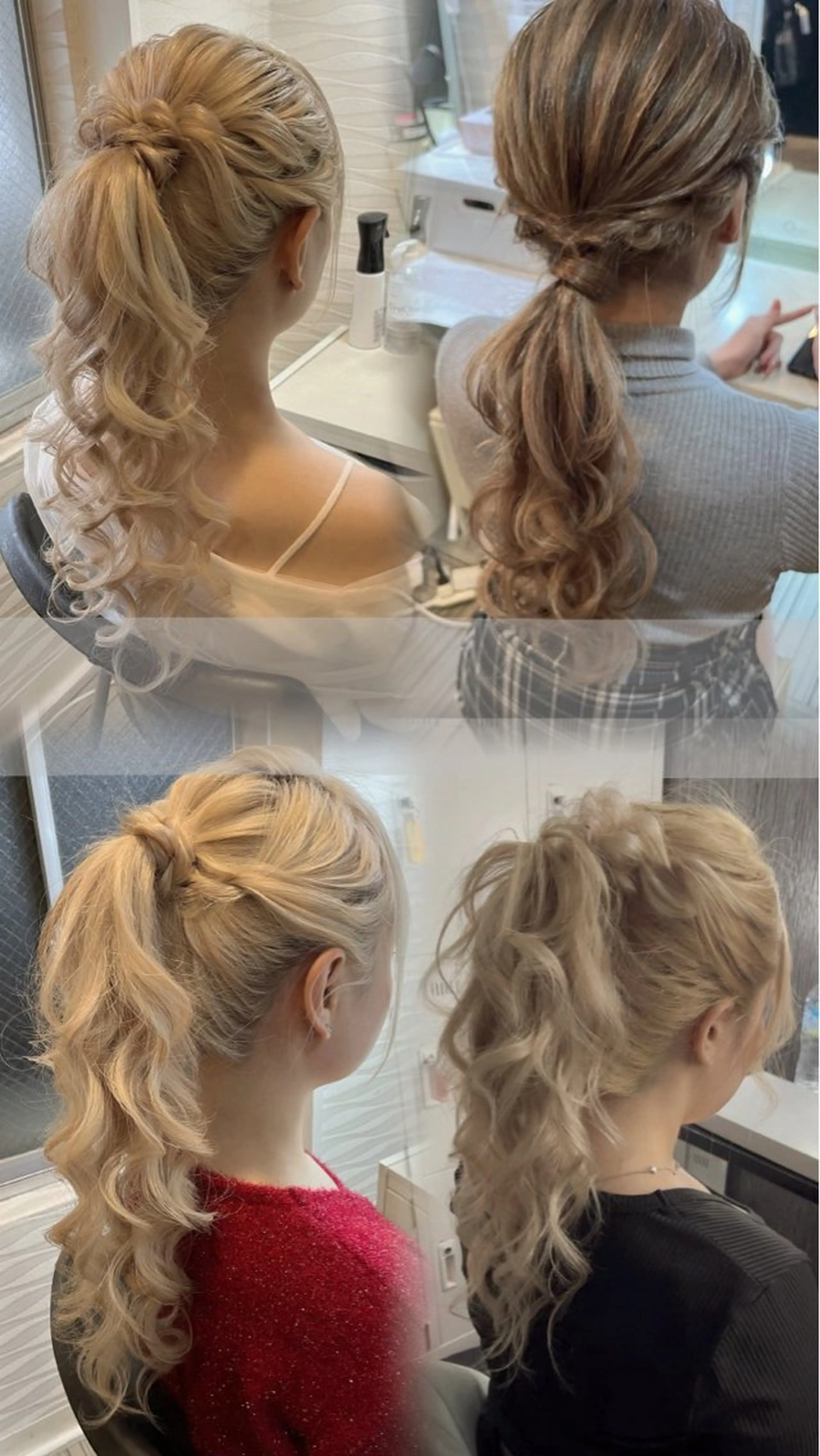 ヘアアレンジ ポニーテール ヘアセット ヘアアレンジ/ カラー/hazukiのヘアスタイル