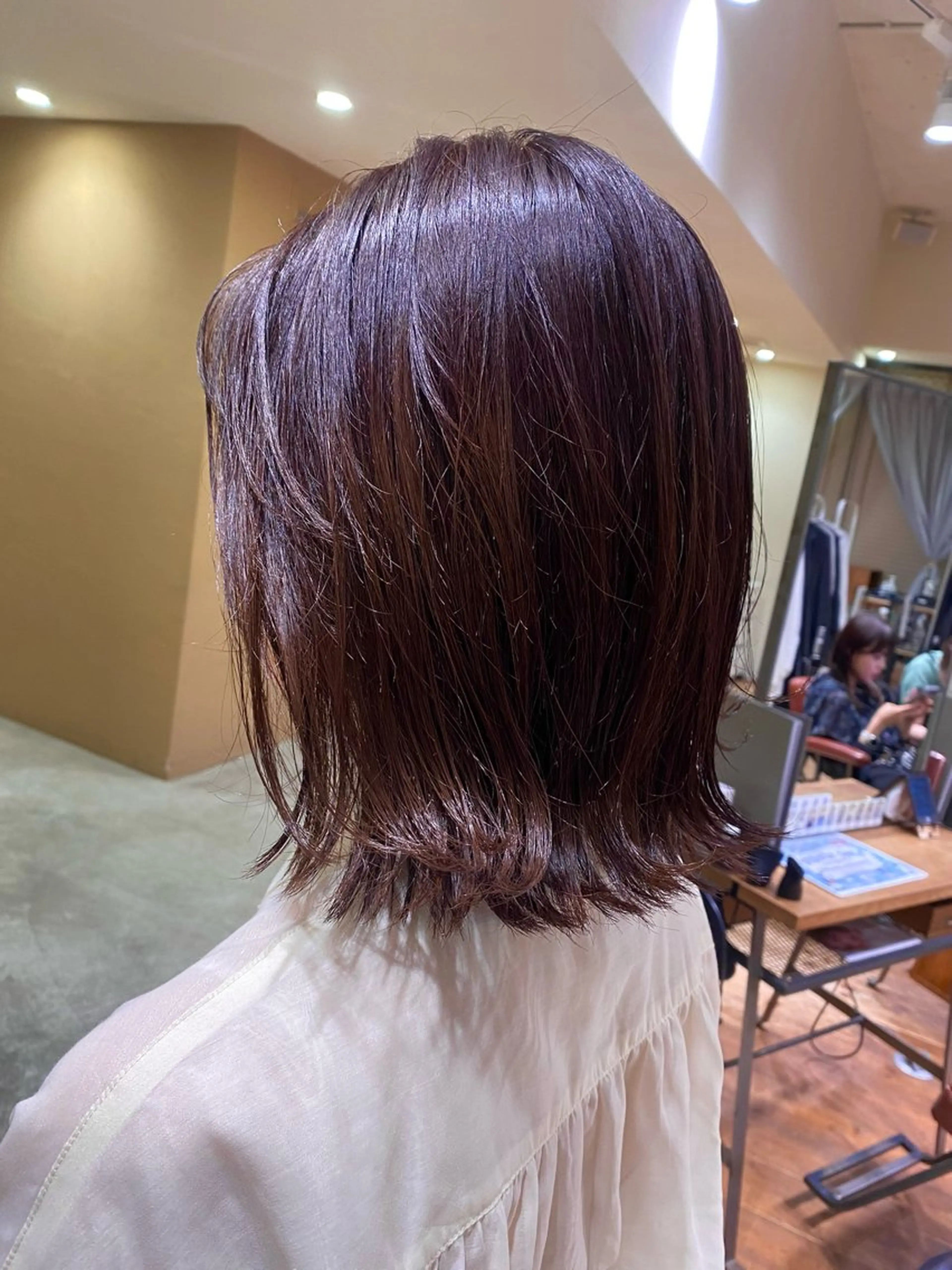 カラー ヘアカラー ✨ツヤ髪ストレート /りん✨のヘアスタイル