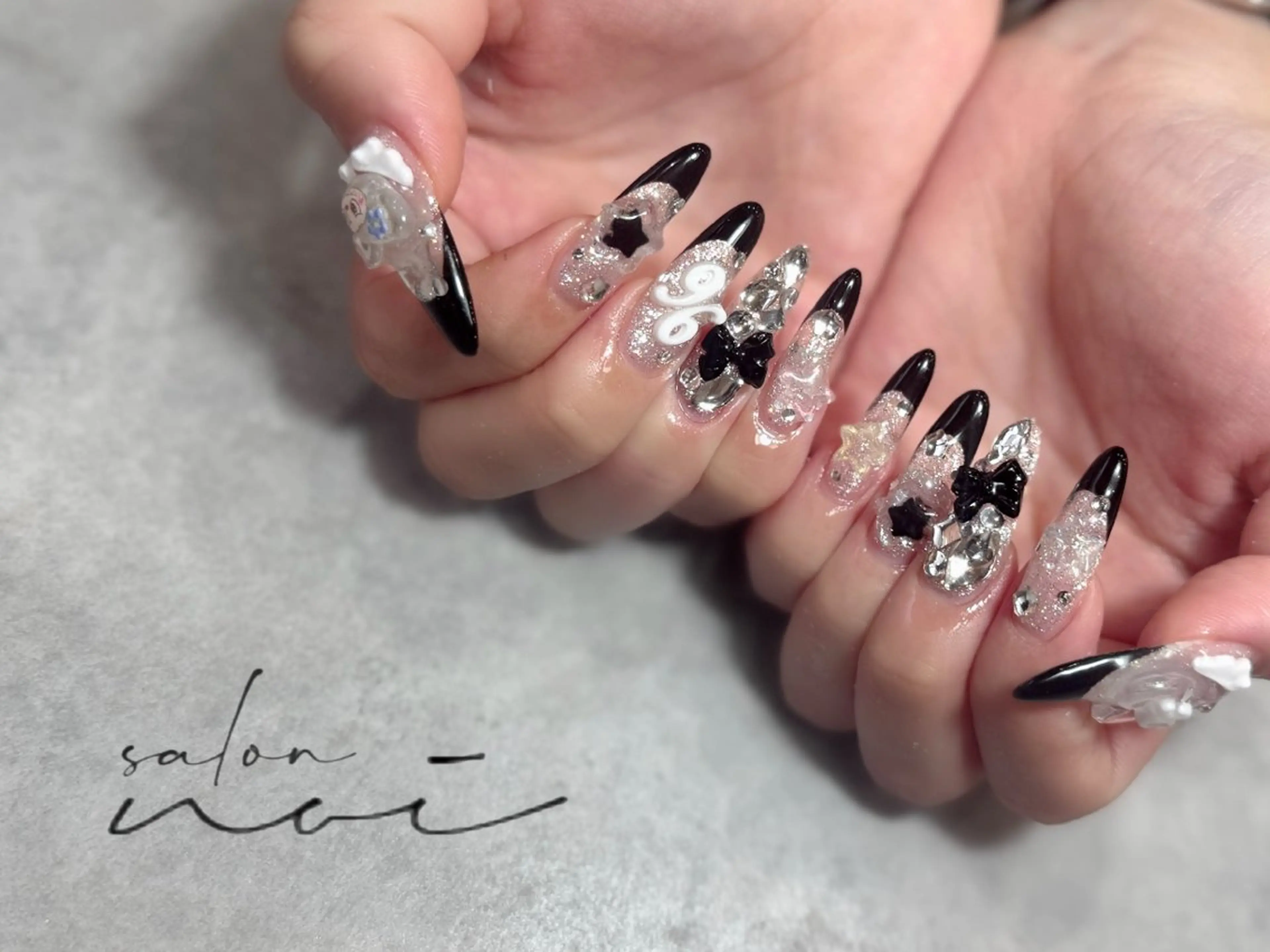 ネイル 持ち込み ハンドネイル salon noi所属・salon noiのネイルデザイン
