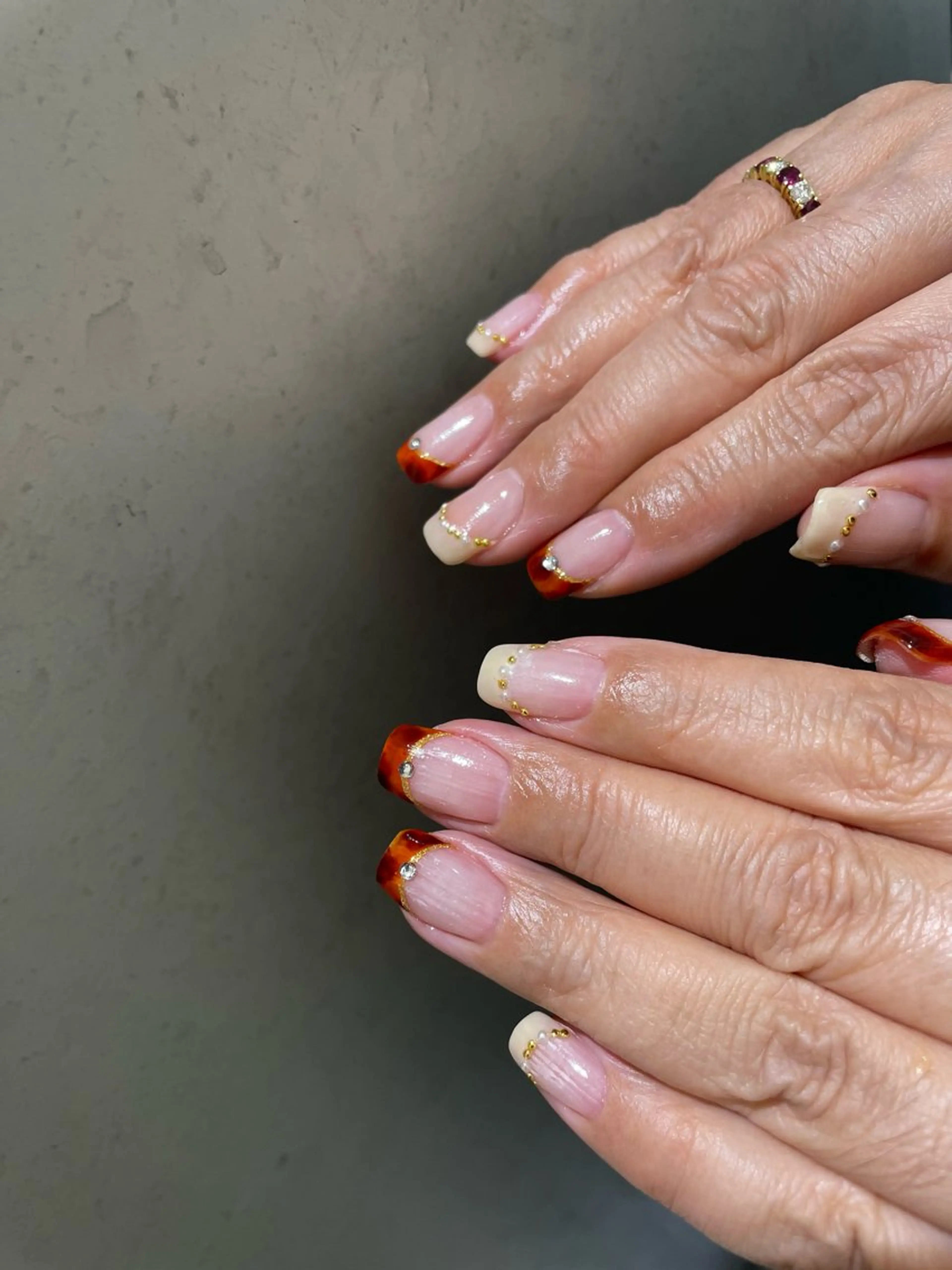 ネイル miki ✴︎ 田町/パラジェルのネイルデザイン