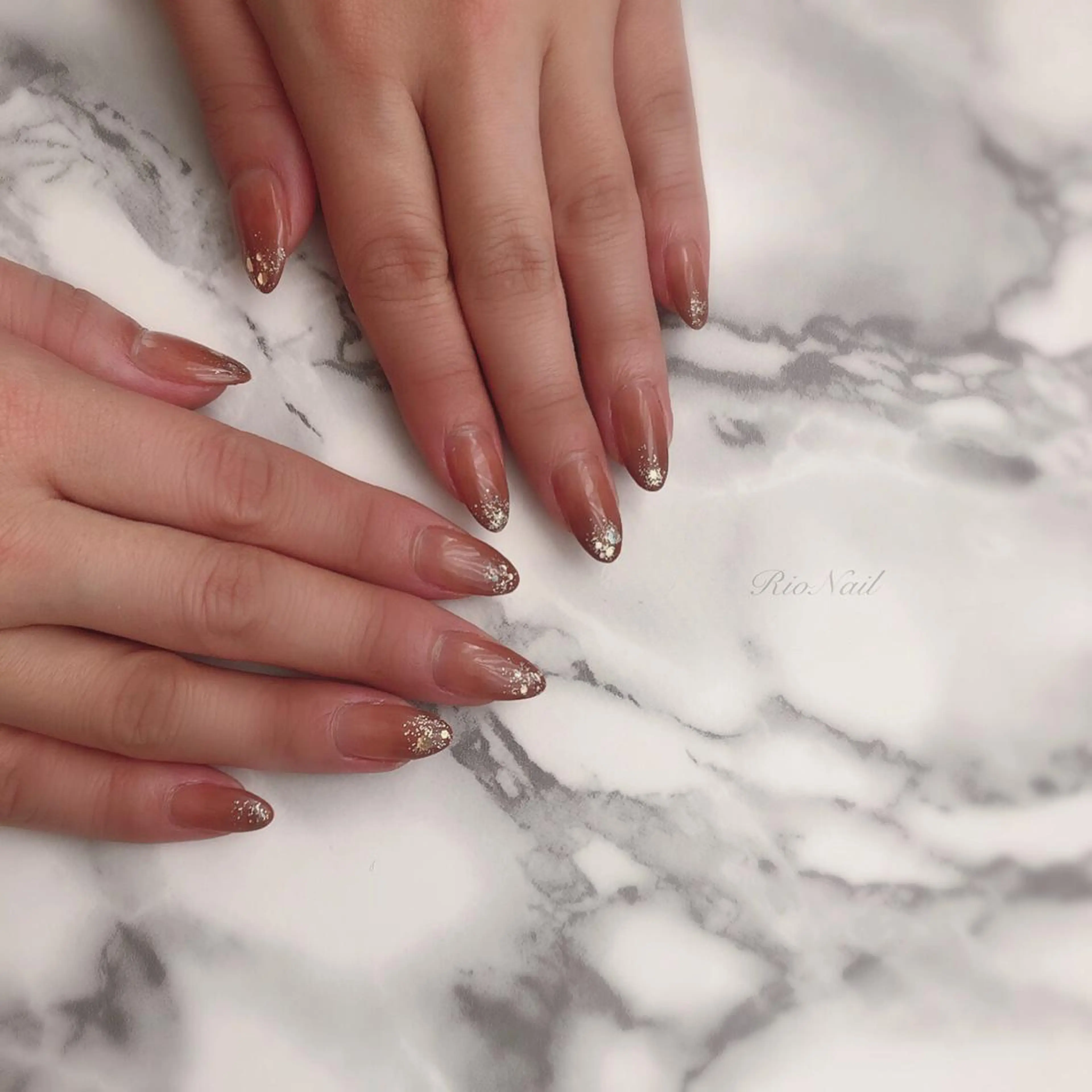 ネイル ラメ(グリッター) Rio nailのネイルデザイン
