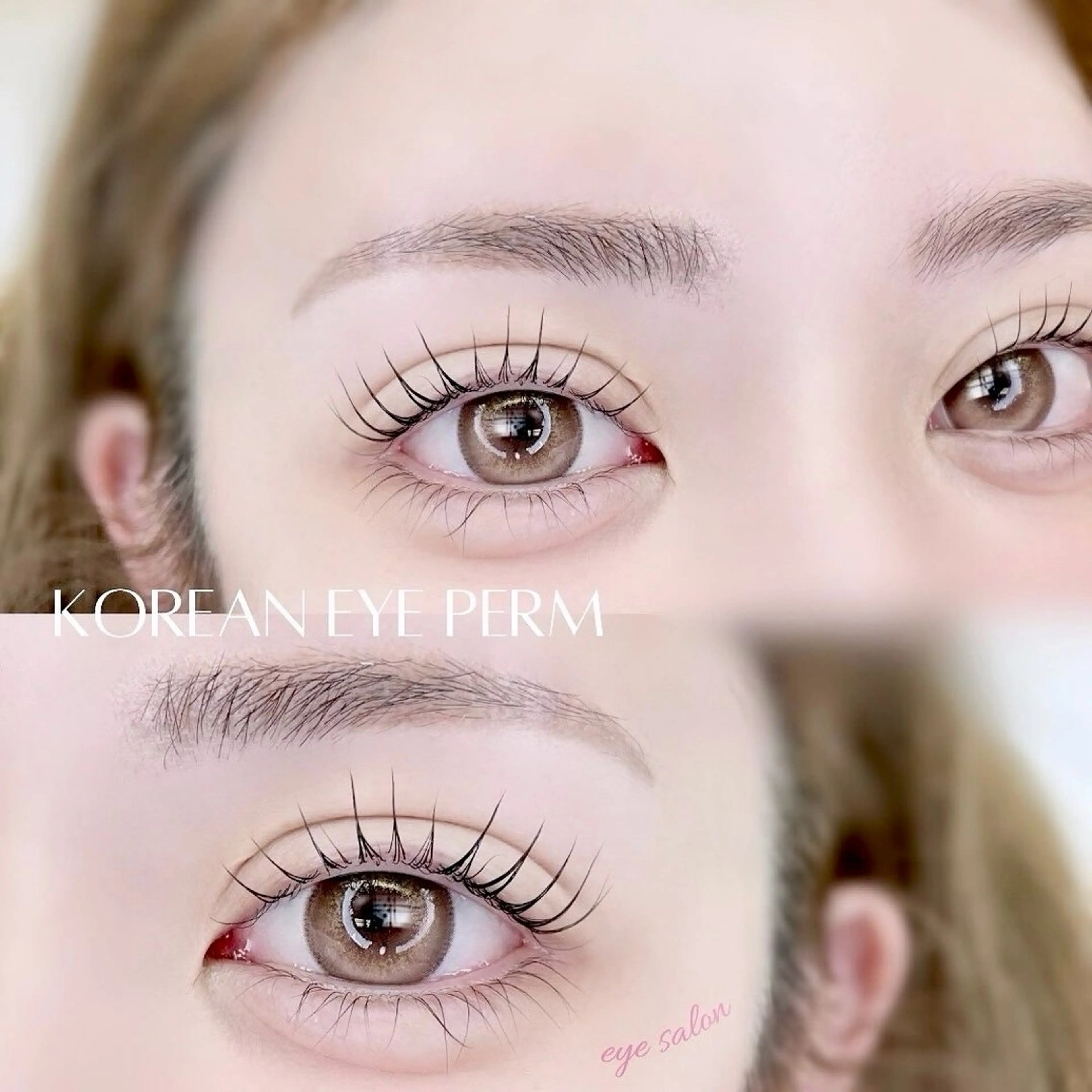 マツエク・マツパ eye＋nano所属・韓国風束感まつ毛🩵 Nozomiのマツエク・マツパデザイン