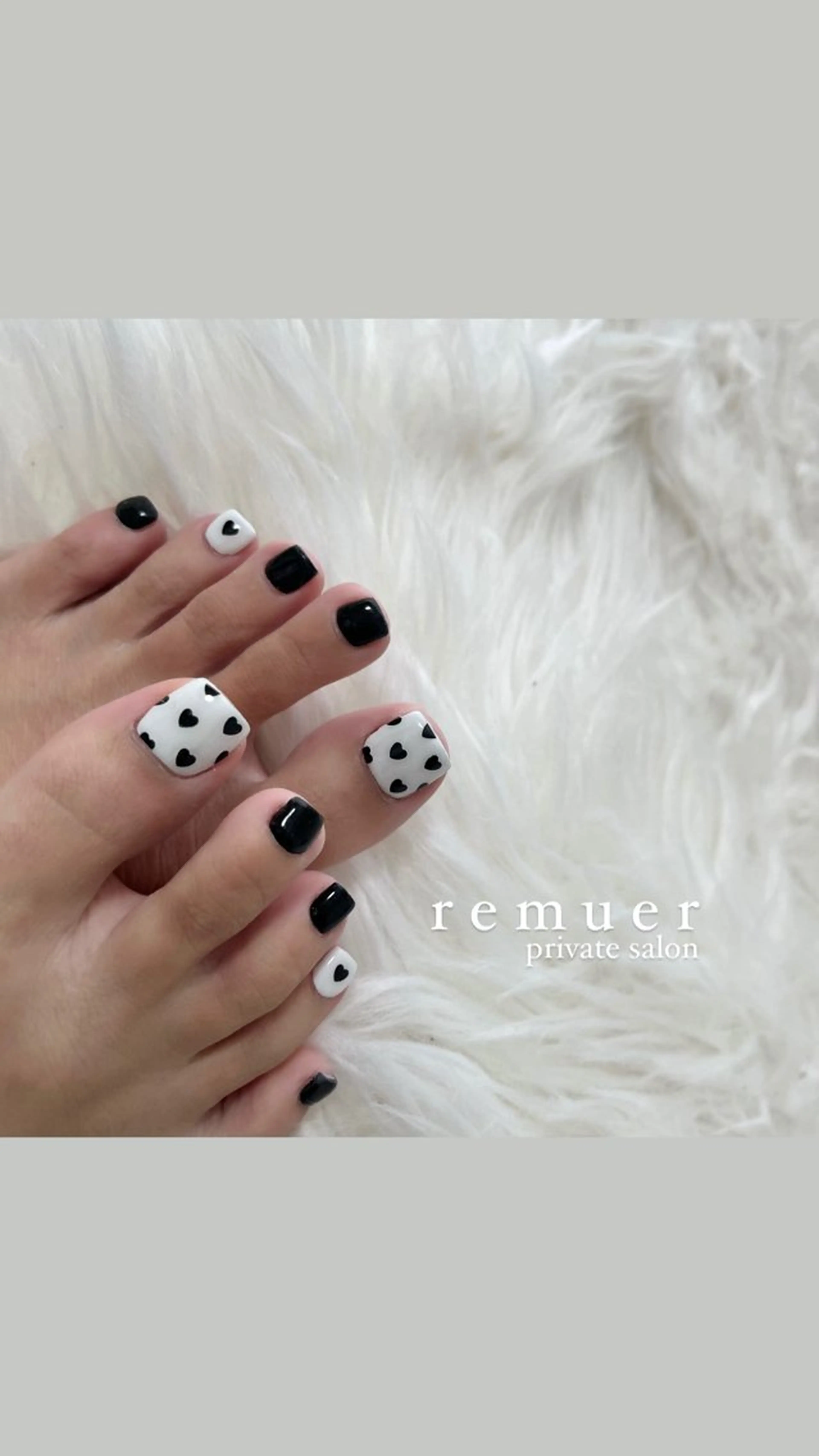 ネイル フットネイル nail salon remuerのネイルデザイン