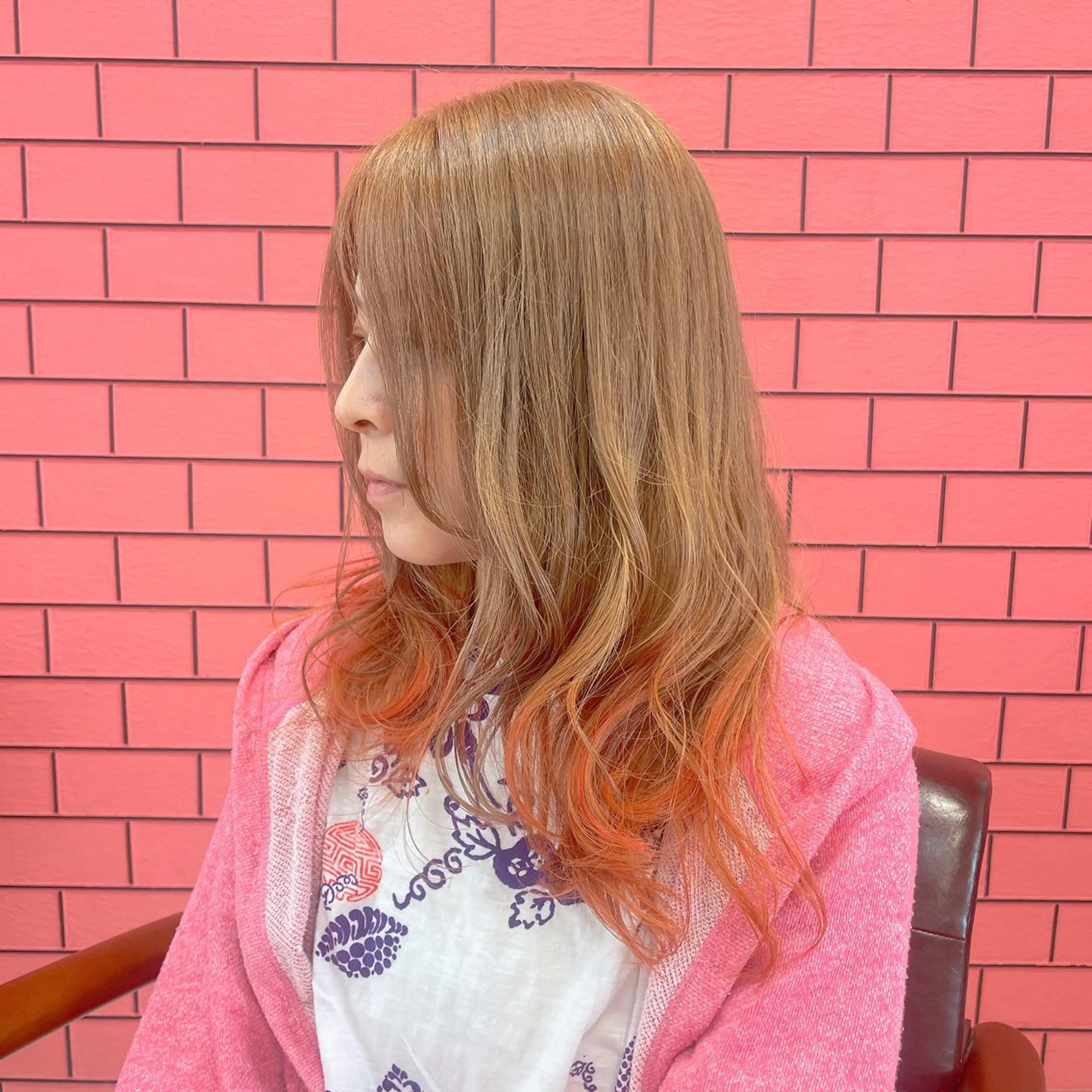 ロング カラー バレイヤージュ ブリーチ ケアブリーチ ダブルカラー イヤリングカラー ヘアカラー トリートメント デザインカラー 髪質改善Lilithのその他イメージ