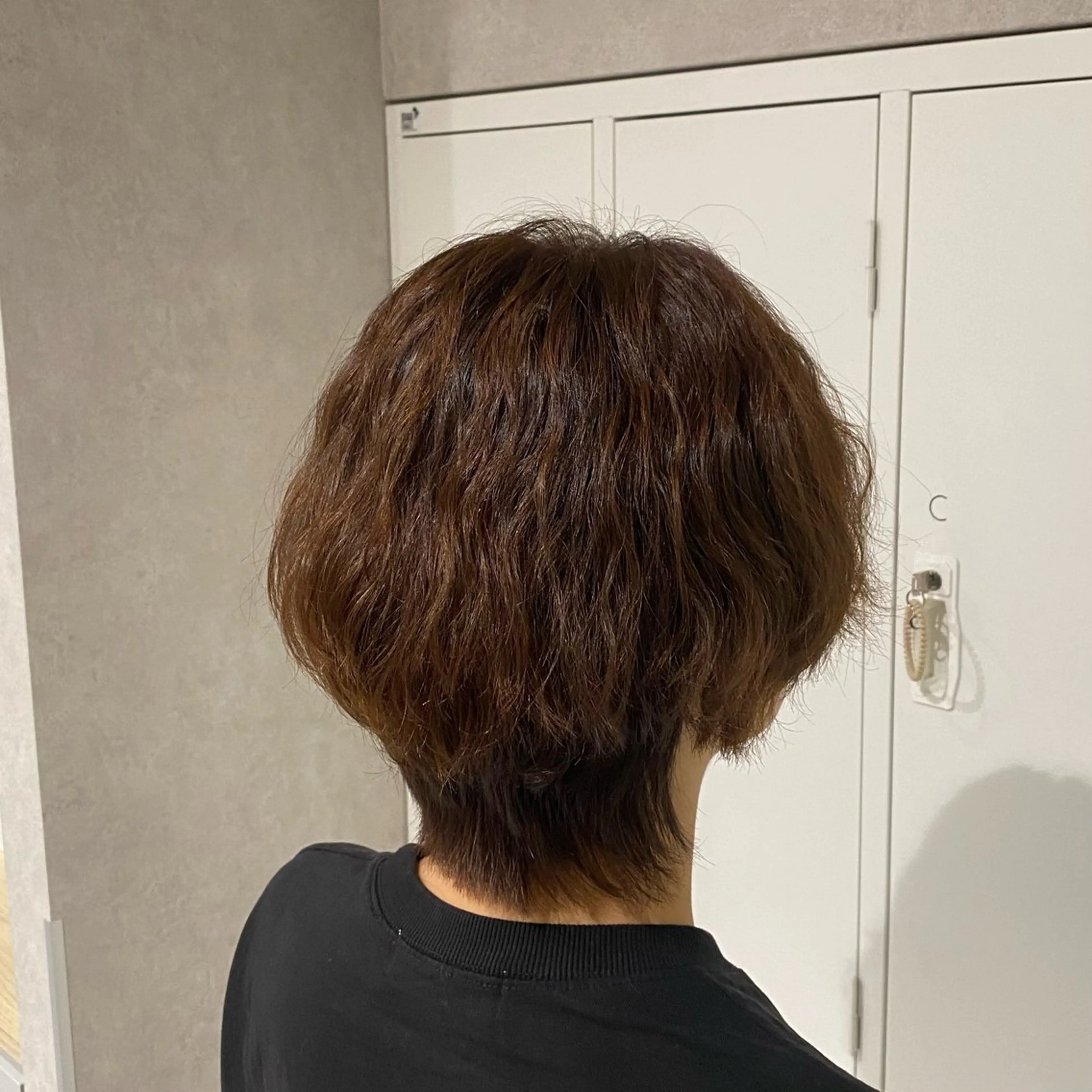 ショート パーマ Ate所属・Ate Yuriのヘアスタイル