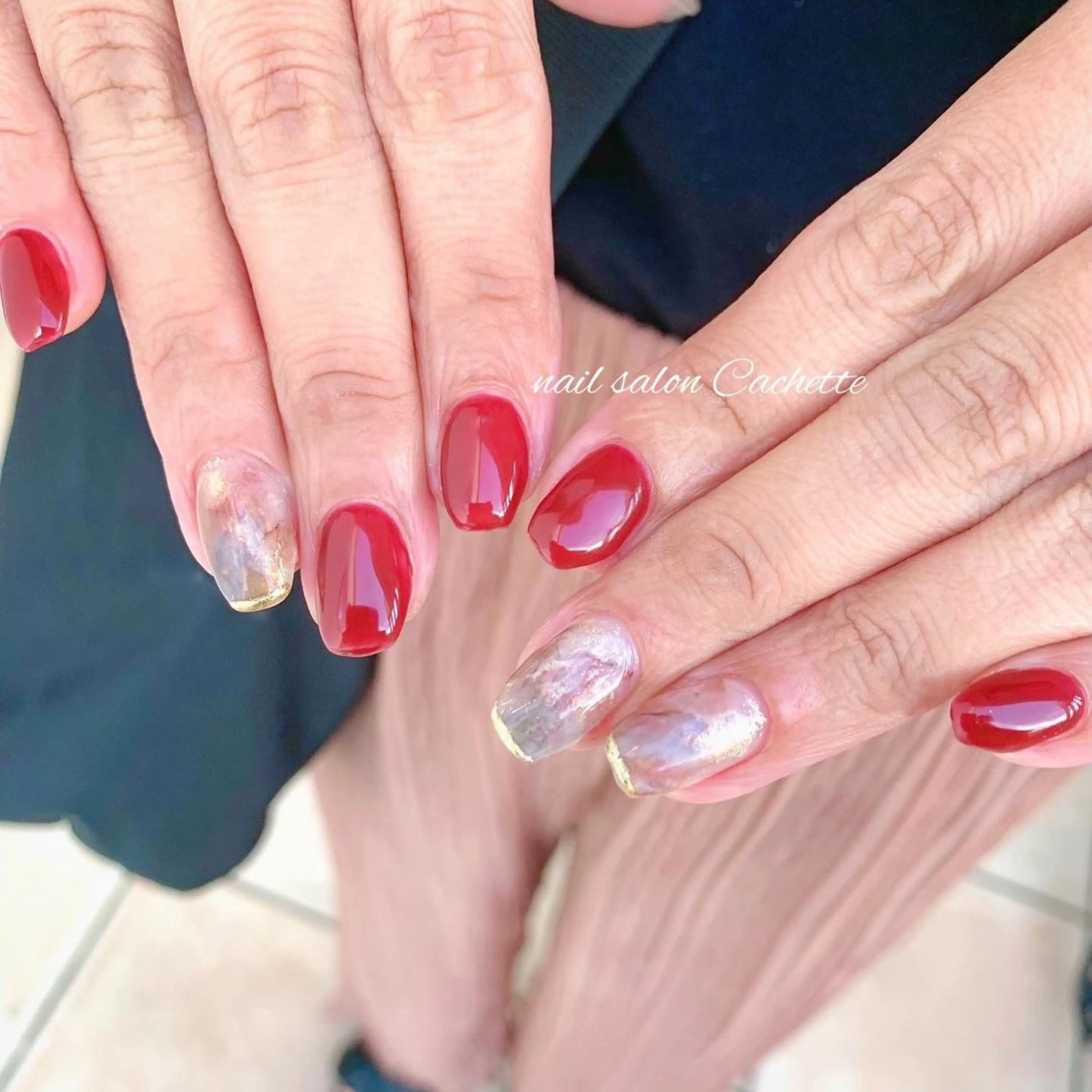 ネイル アートネイル ✧Cachette✧ YUKARIのネイルデザイン