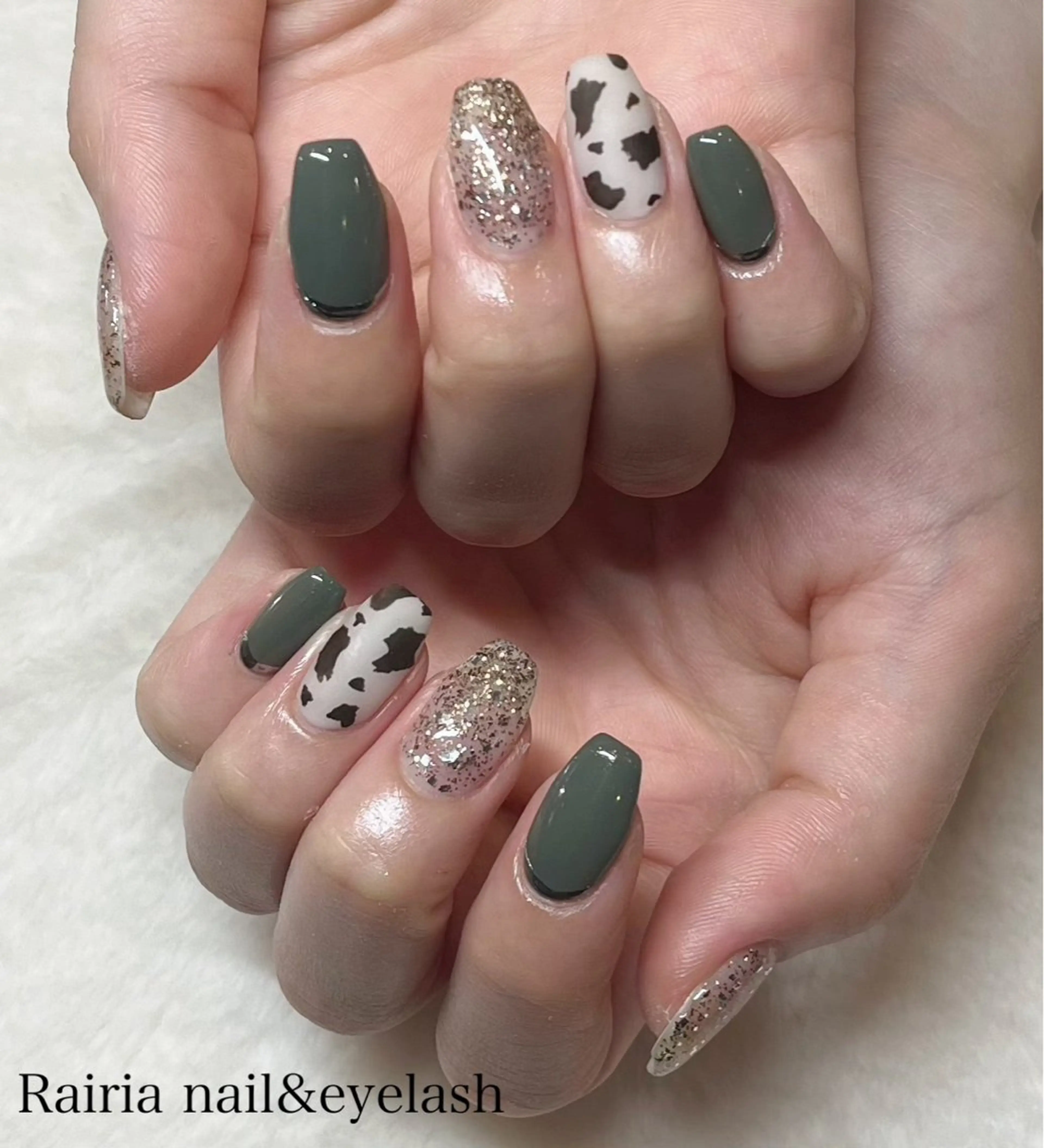 ネイル ジェルネイル パラジェル Rairia   nail所属・屋敷 理奈のネイルデザイン