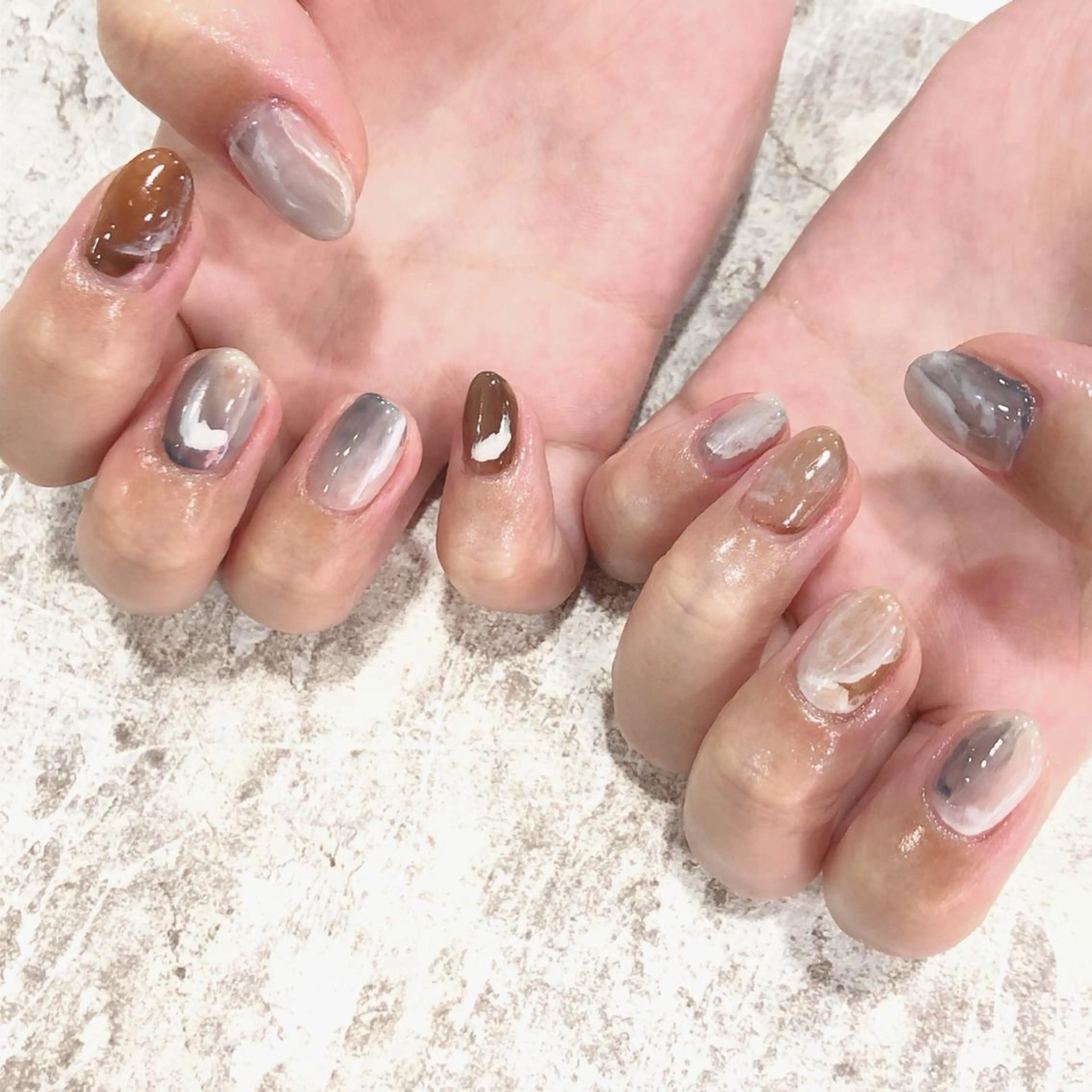 ネイル ハンドネイル Allure小山店 高橋陽香のネイルデザイン