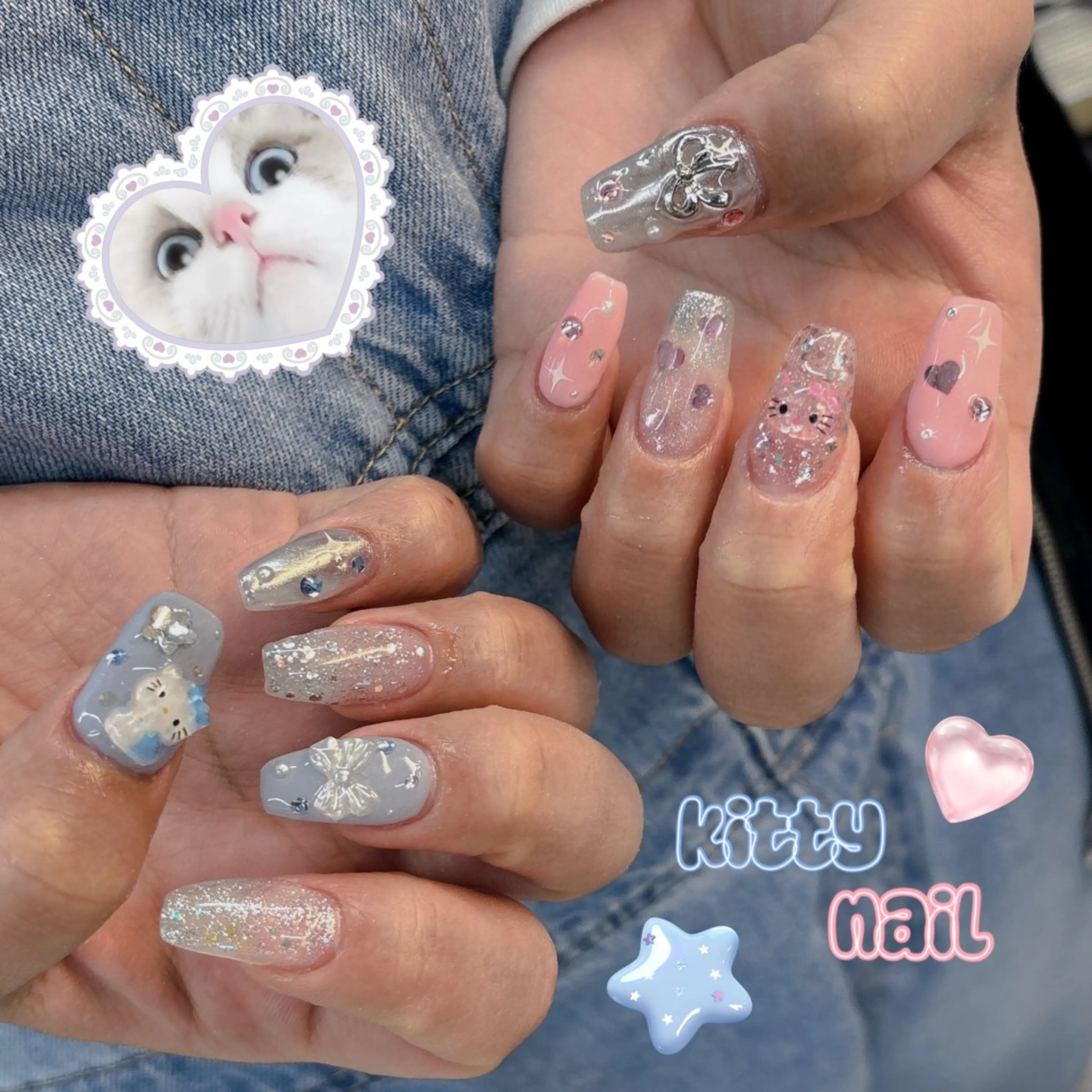 ハンド💖オフ有限定⭐️長さだし・アート5本OK🍀【4/30】 14:00-‬‎の写真