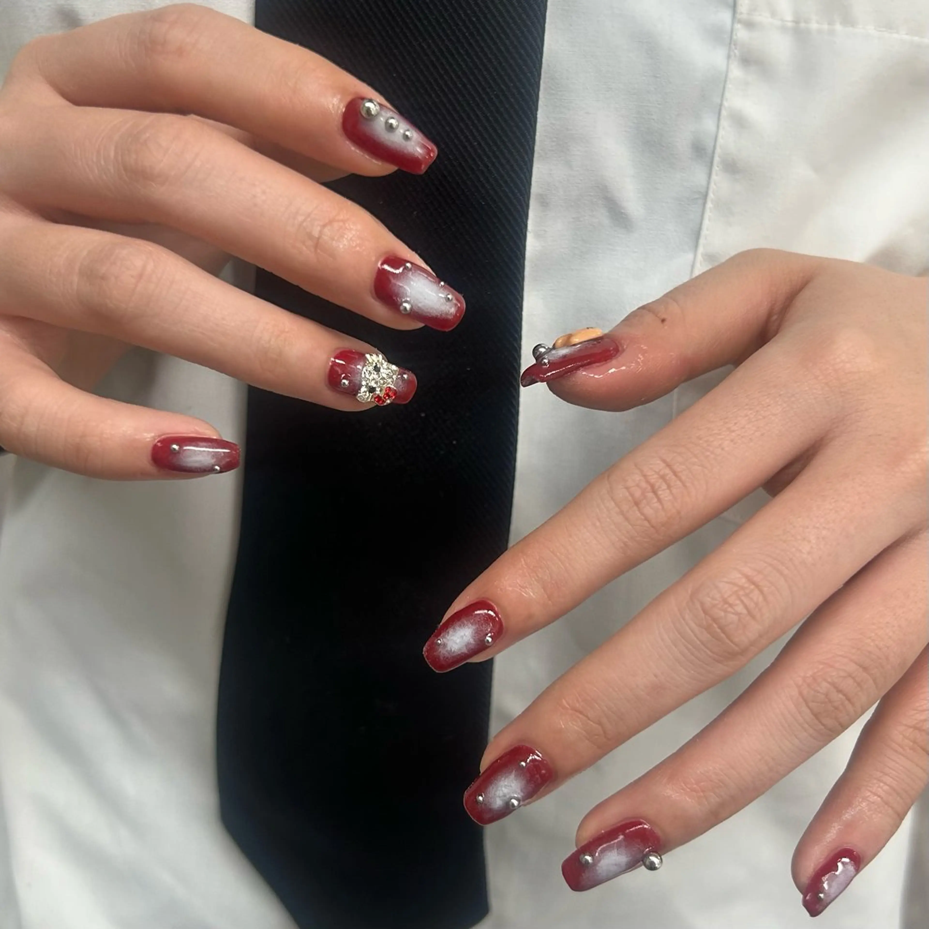 セミロング ハンドネイル nail salon chai Asakaのネイルデザイン